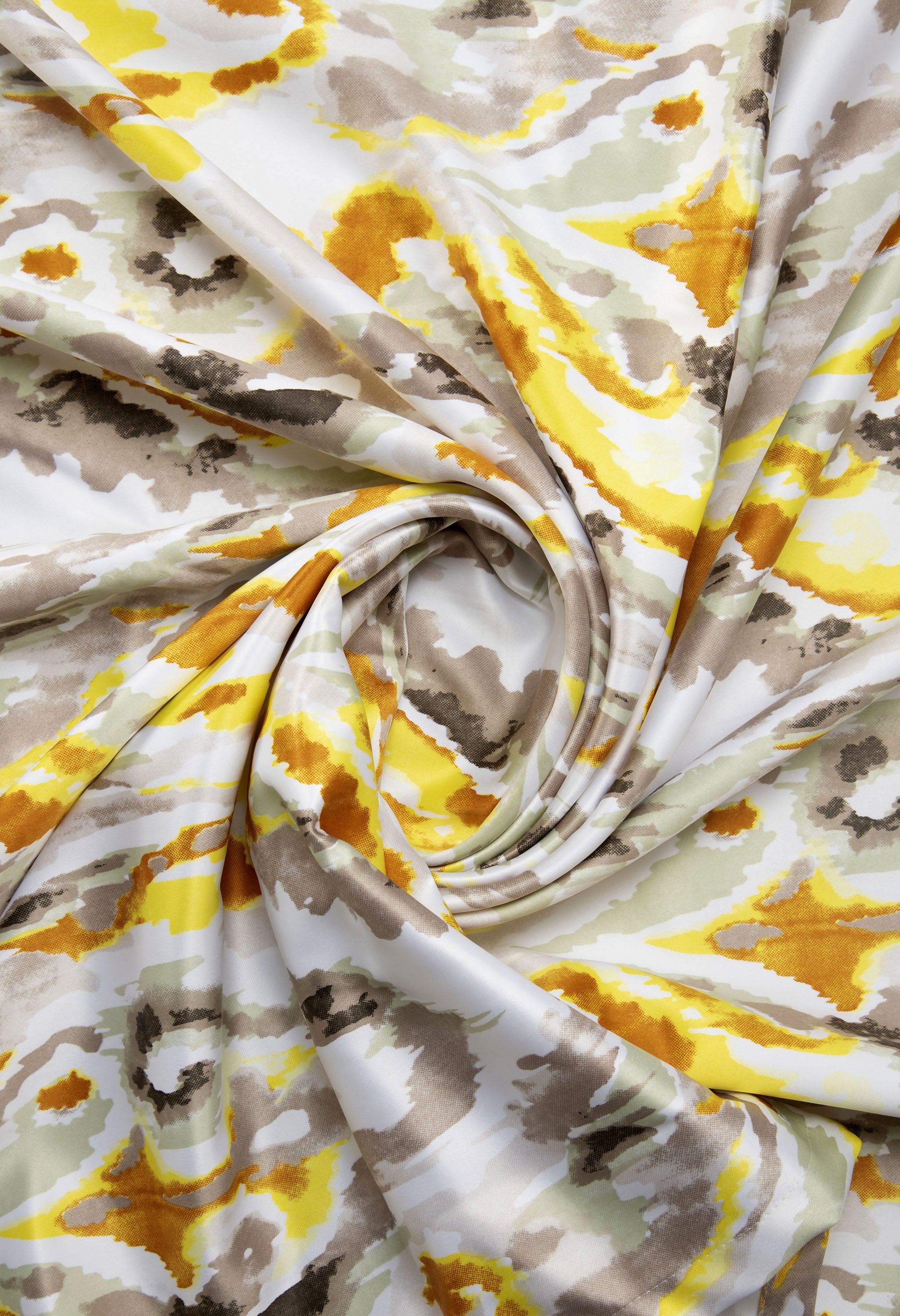Splendor Blackout Door Curtain 107X229 CM in Yellow Colour by Houzzcode