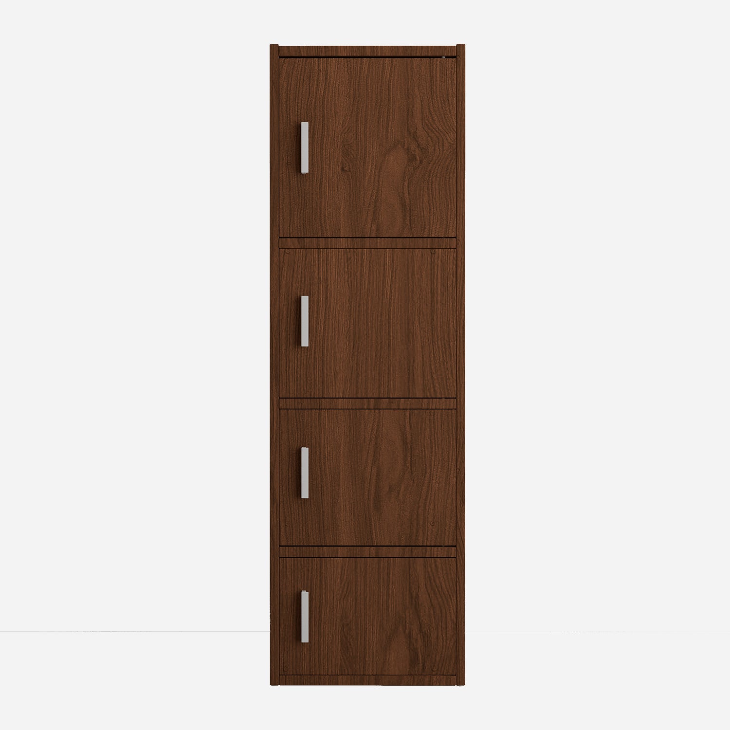 Albert Engineered Wood 4 Tier Cabinet in Oak Colour