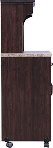 Murano Marble Finish Top Microwave Unit in Wenge Colour