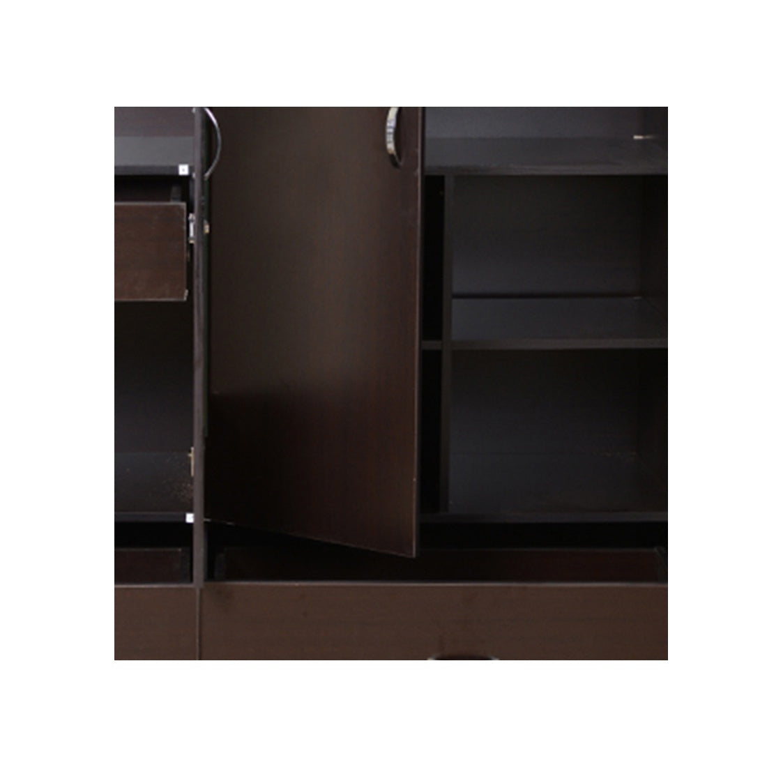 Utsav 4 door wardrobe in Wenge Colour