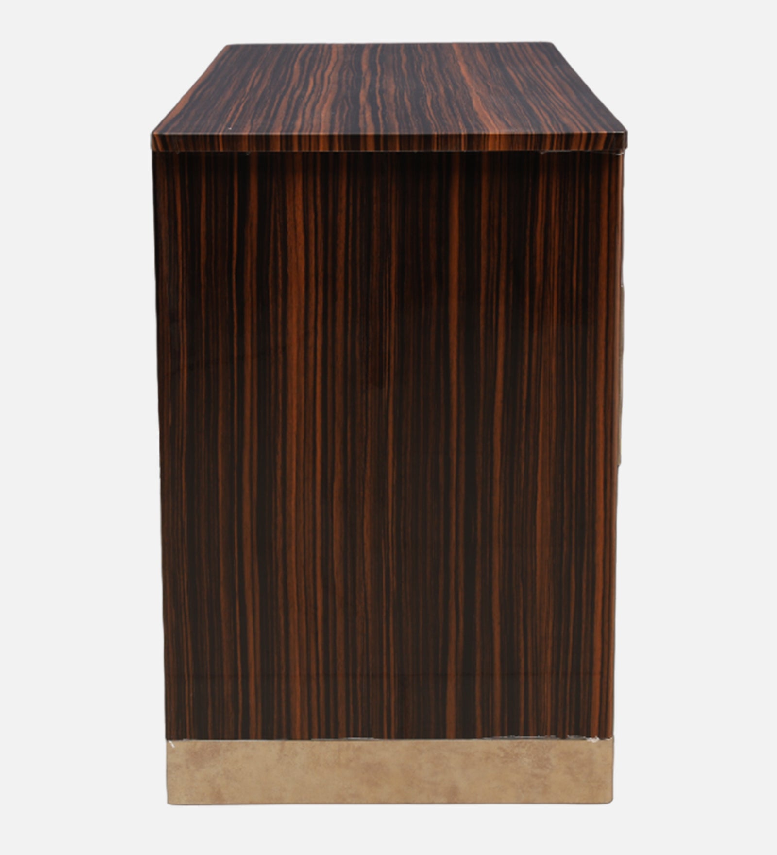 Arabella Dresser With Mirror in Matt Gold Colour