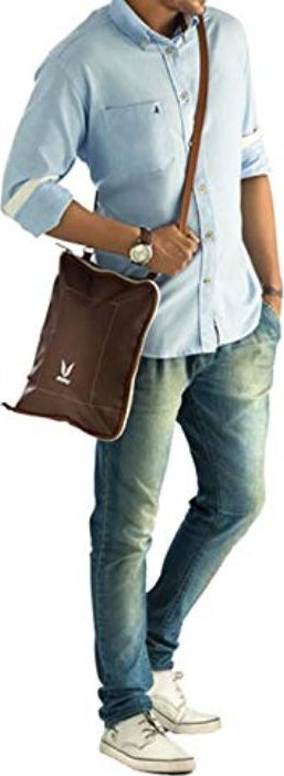 Cotton Twill Bagmat in Brown Colour