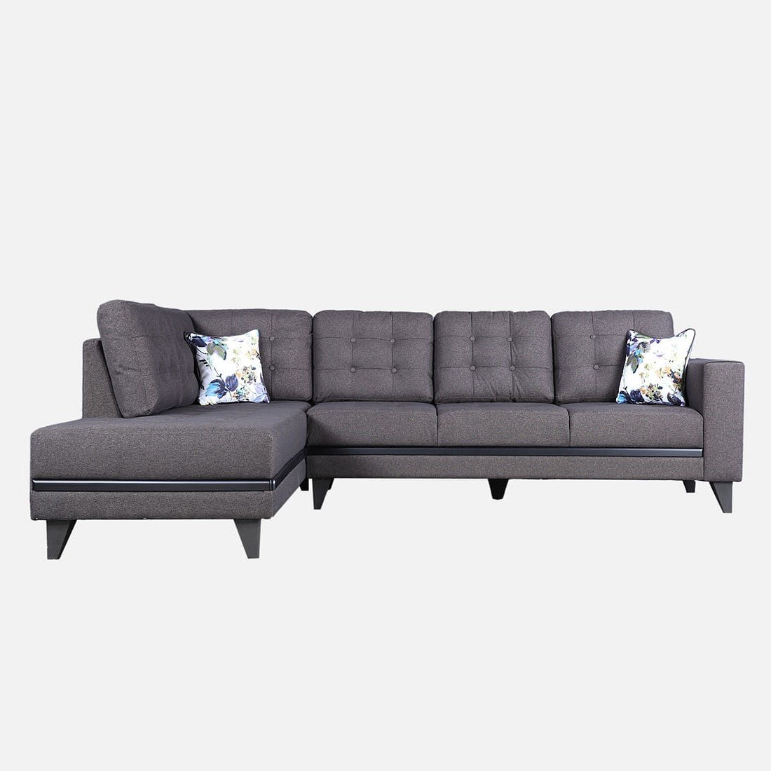 Comfort Classics + (Garcia Lounger Grey RH + Antwerp Flute Side Table + Antwerp Flute Centre Table + Antwerp Wall Unit)