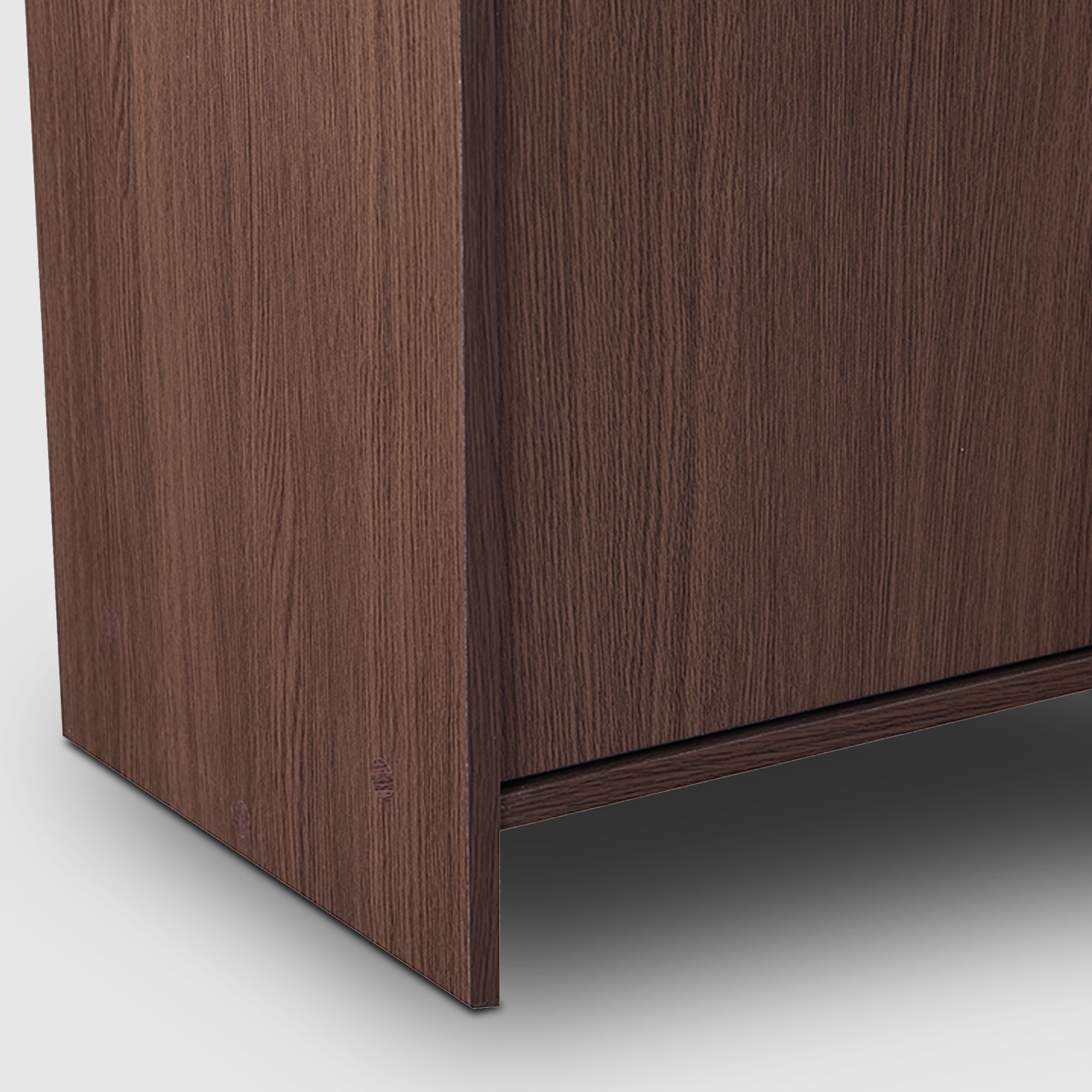 Albert Engineered Wood 3 Door Cabinet in Oak Colour