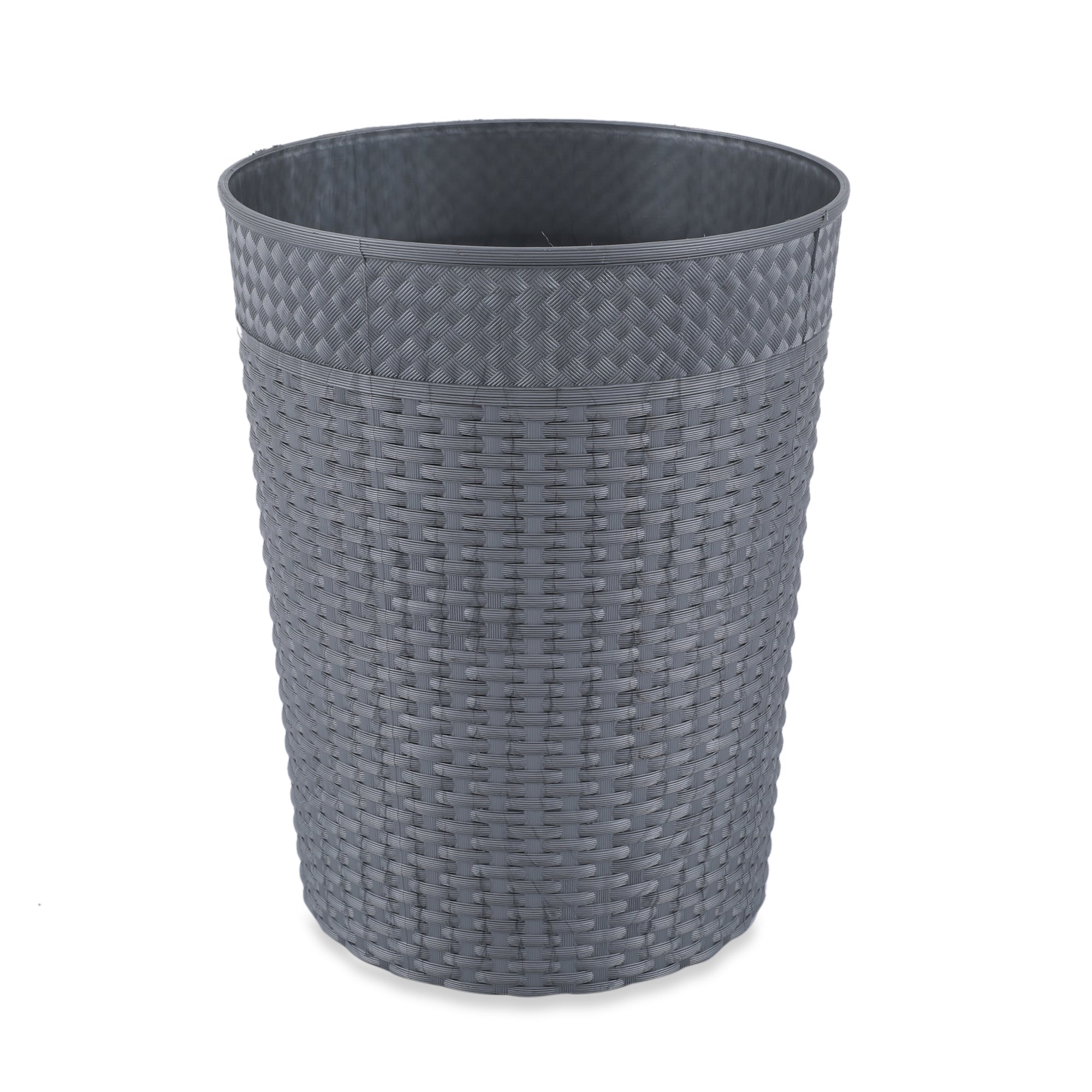 Eden Plastic Dust Bin 10 Ltr in Grey Colour