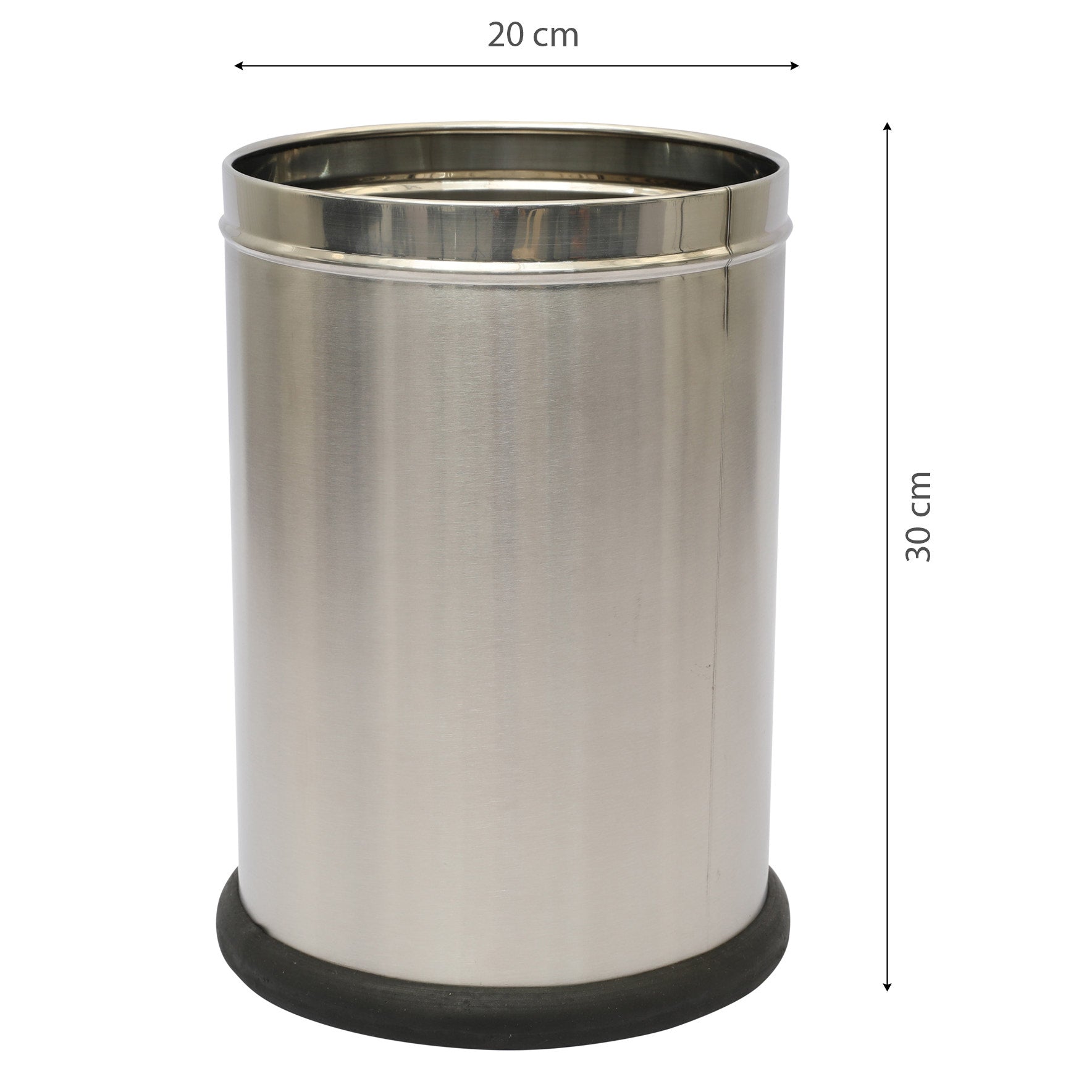 LE Notra Plain Dustbin Medium 7Ltr 8X12