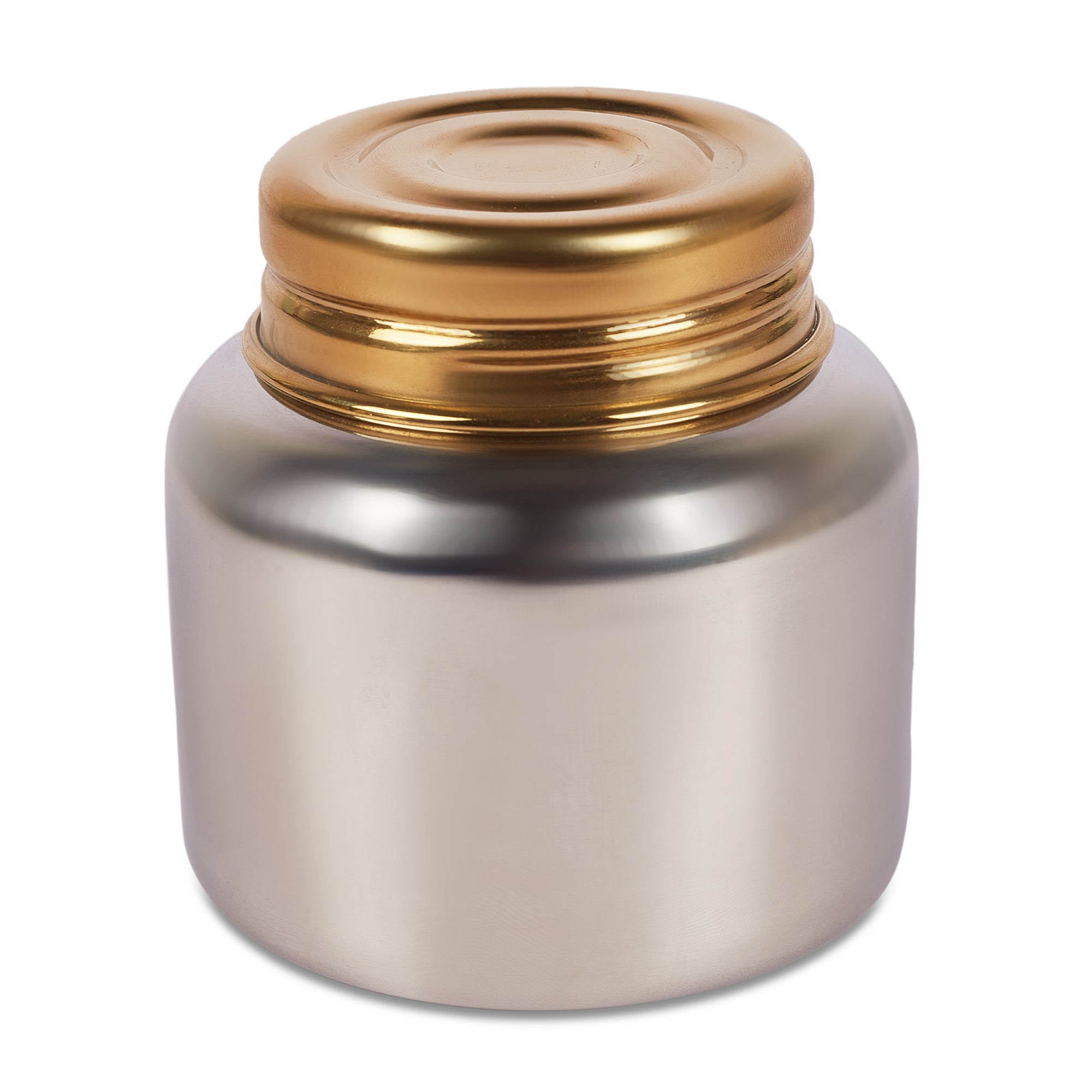 Sapphire Stainless Steel Serving Set Small in Gold & Silver Colour by Living Essence