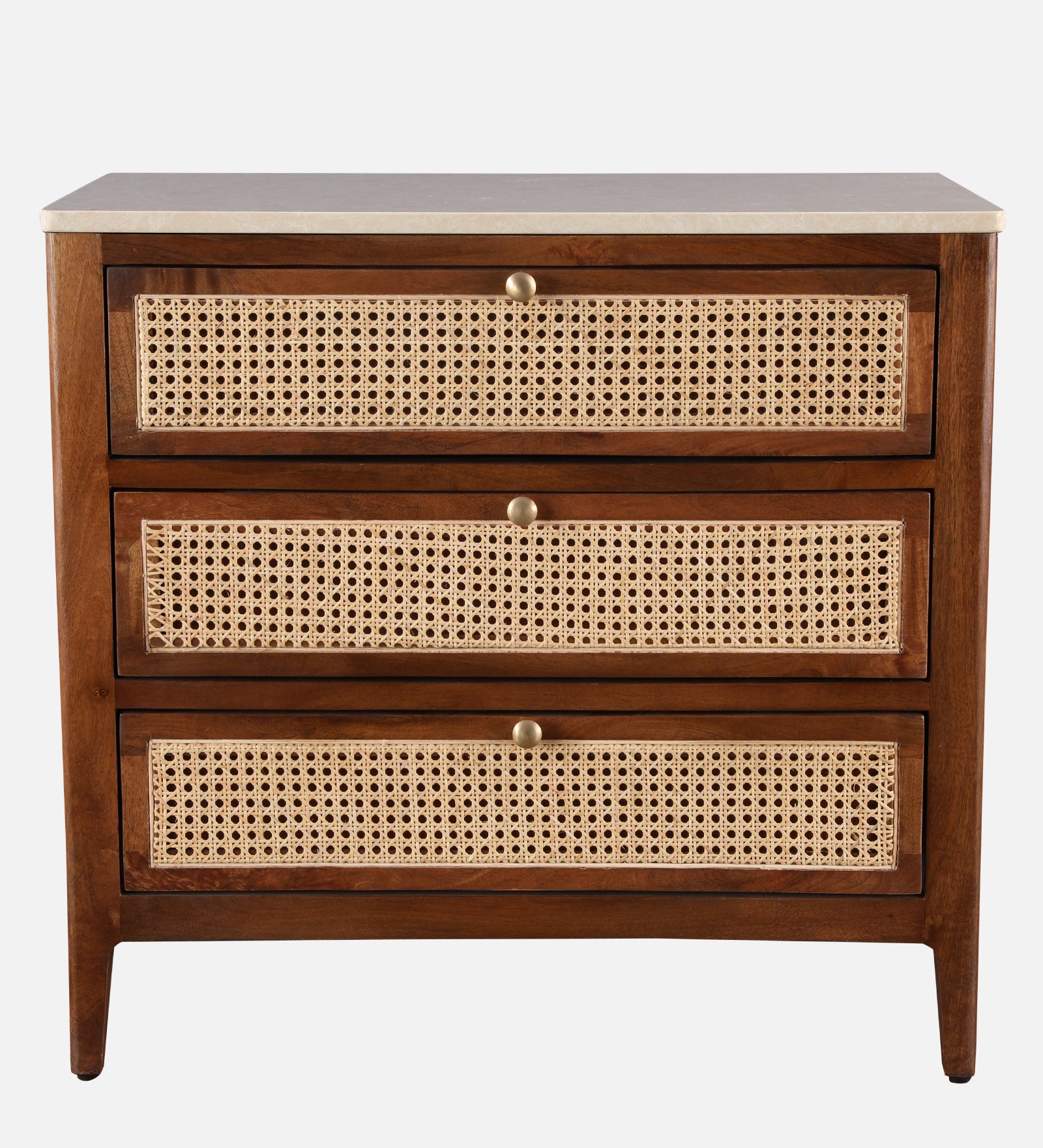 Siam Acacia Wood Chest Of Drawer in Honey Colour