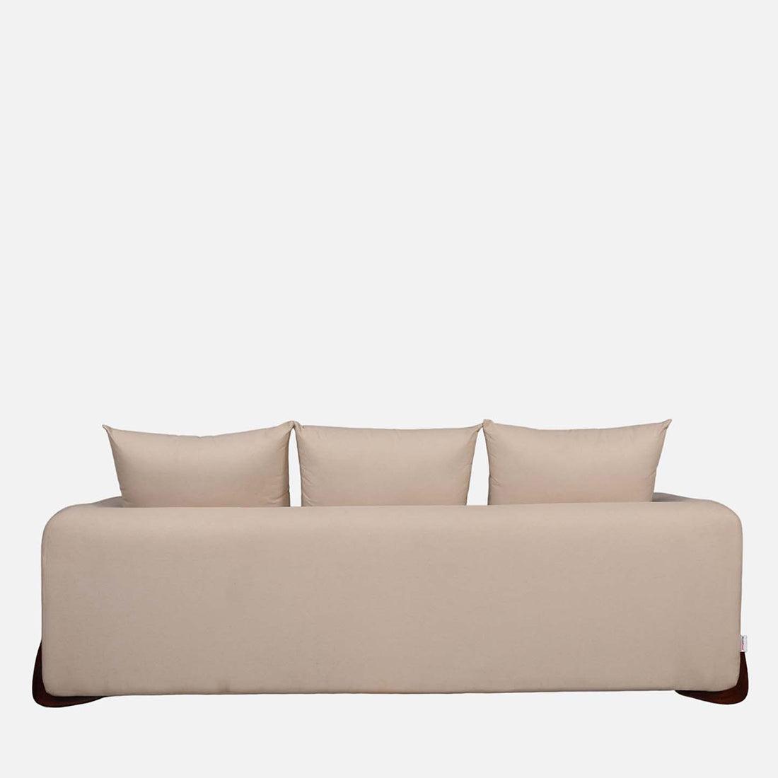 Bodhi Fabric Three Seater Sofa in Beige Colour