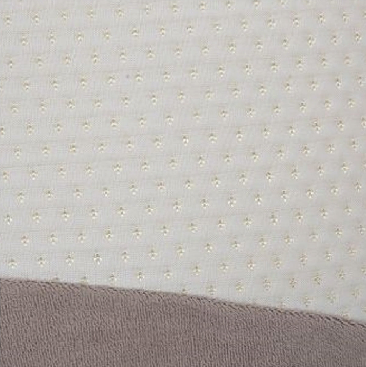 Serenity Cervical Support Memory Foam Pillow 55X35X11 Cms for Deep Sleep in White & Grey Colour