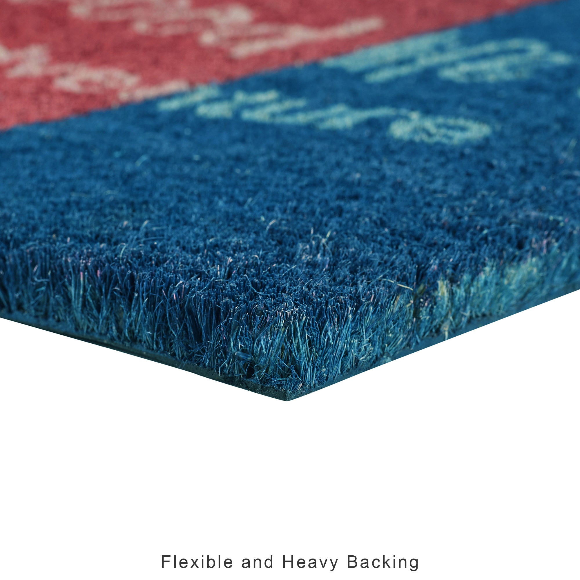 Good Life Is  Adventure Printed Coir Doormat 40x60 CM in Multi Colour
