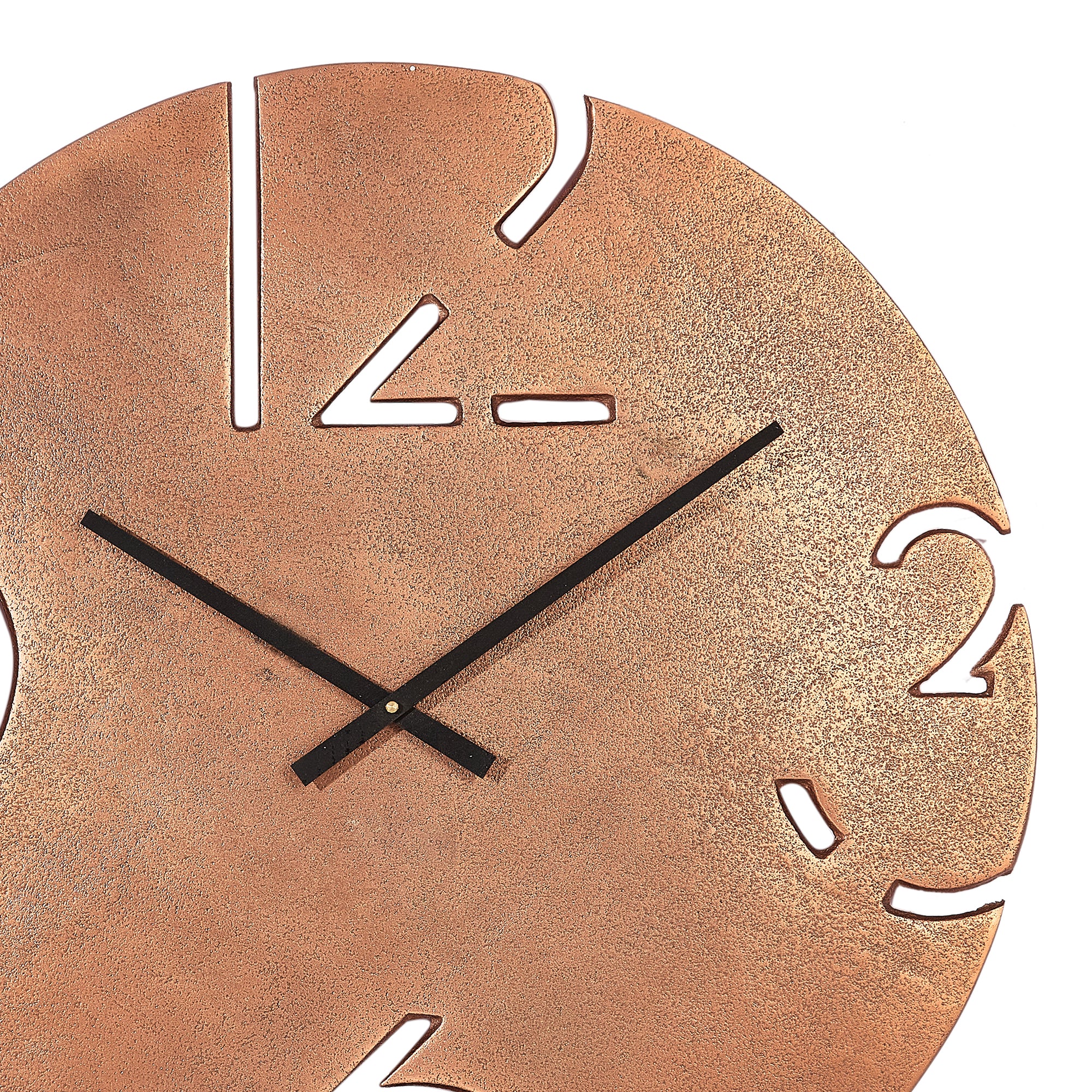 Magna Metal Clocks 56 Cm in Copper Colour