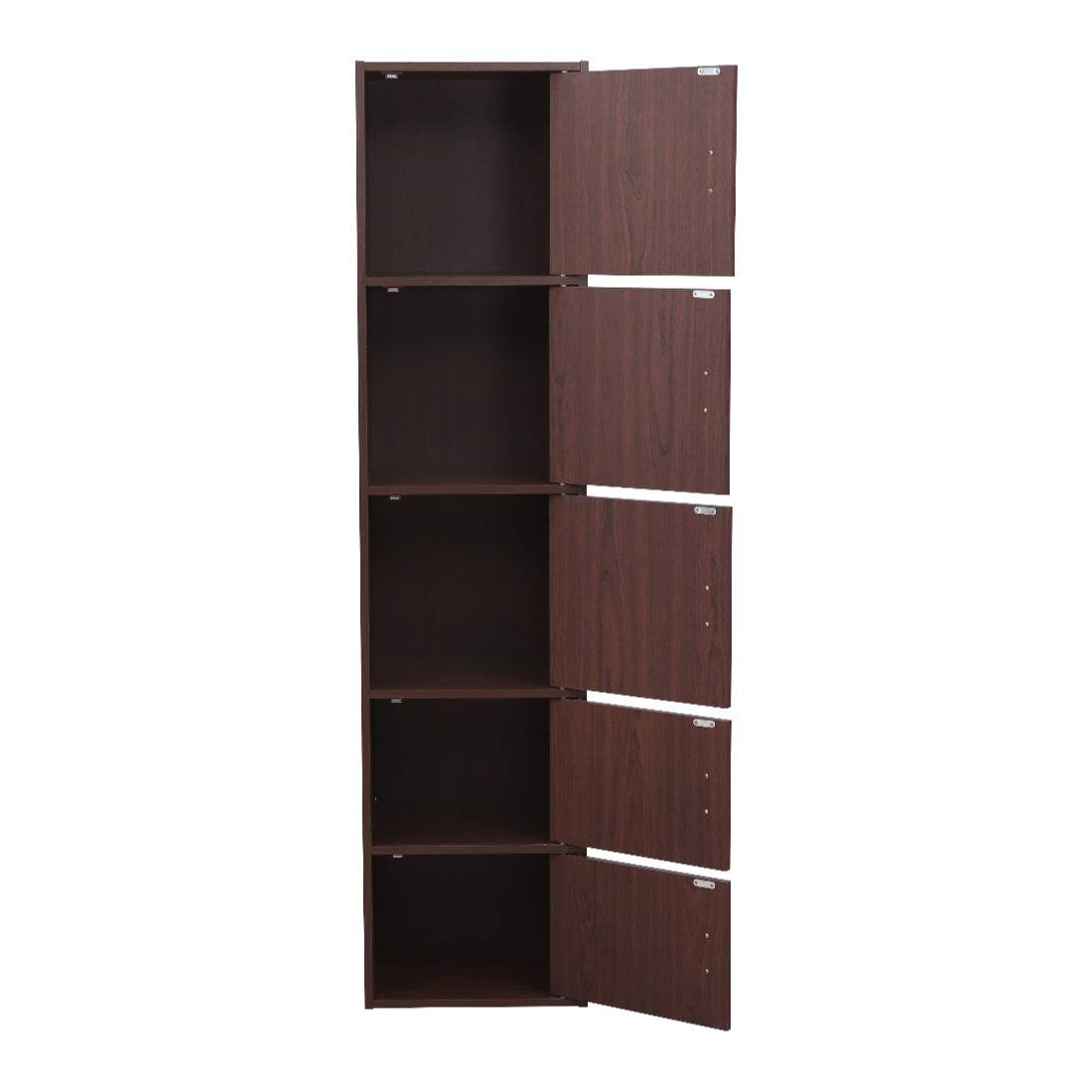 Combo - Buy Albert Engineered Wood 3 Tier + 4 Tier + 5 Tier Cabinet in Cherry Brown Colour