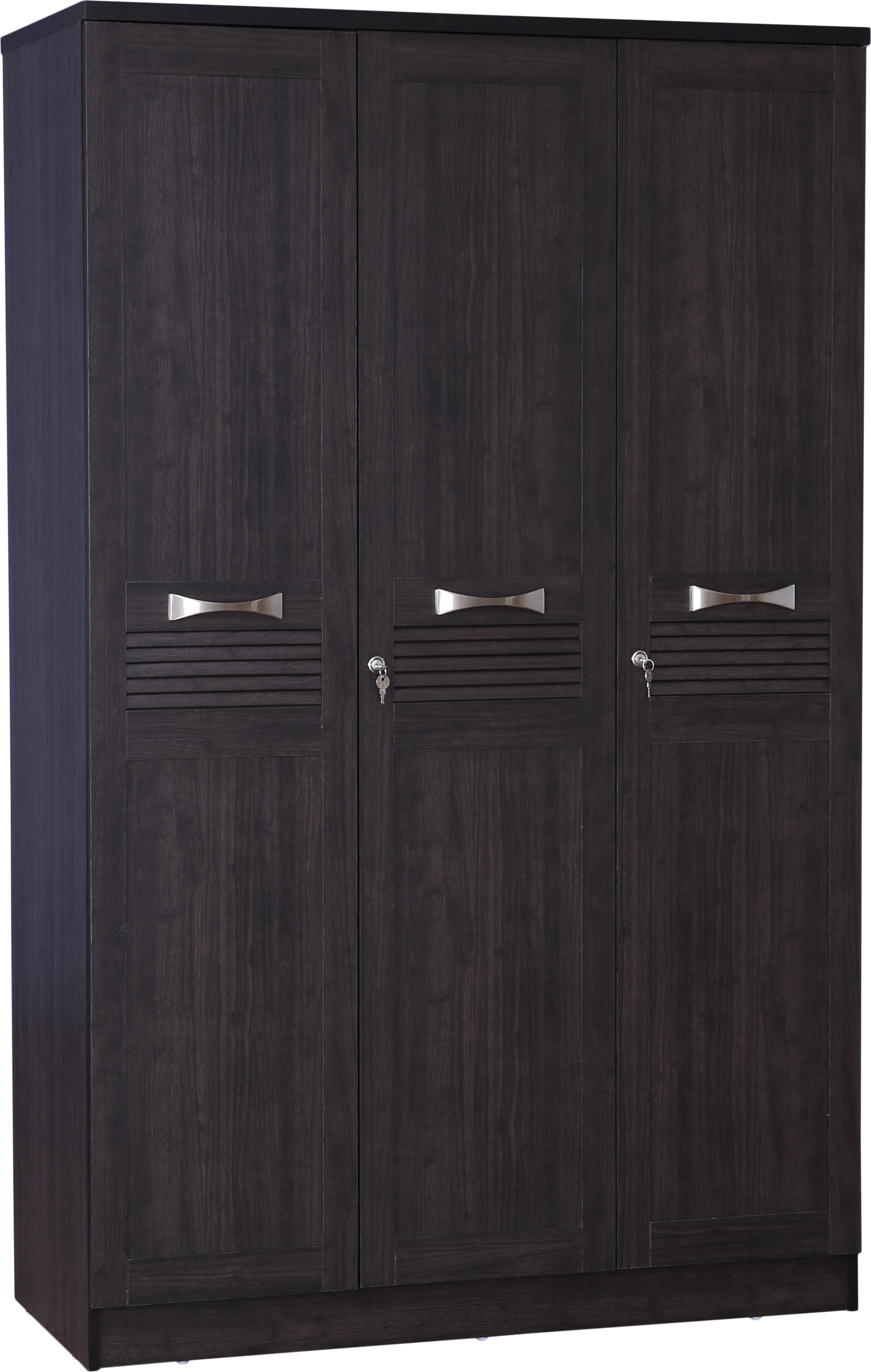 Bolton Three door Wardrobe in Wenge Colour