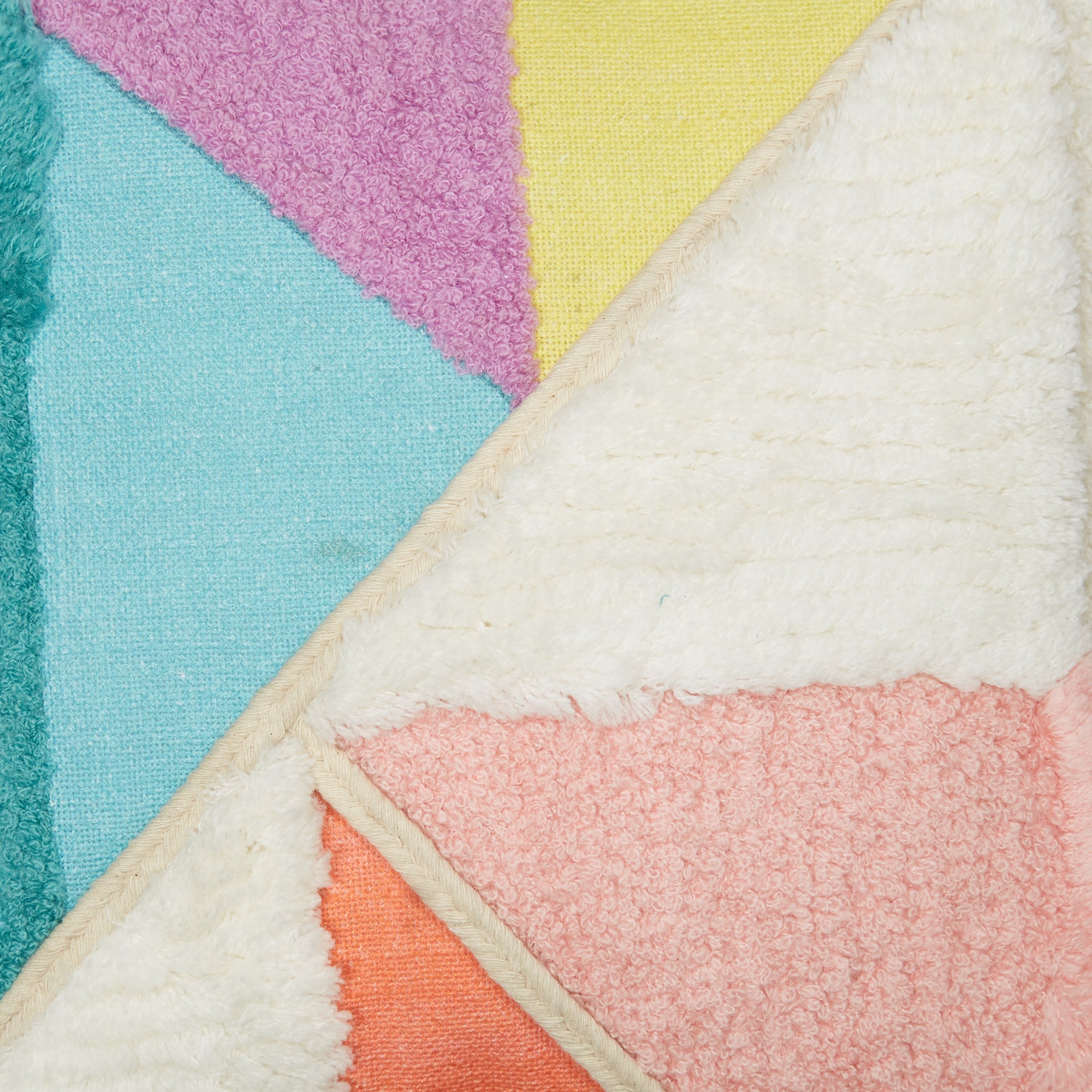 Pop Modern Cotton Cushion Cover 30x30 cm in Multi Colour