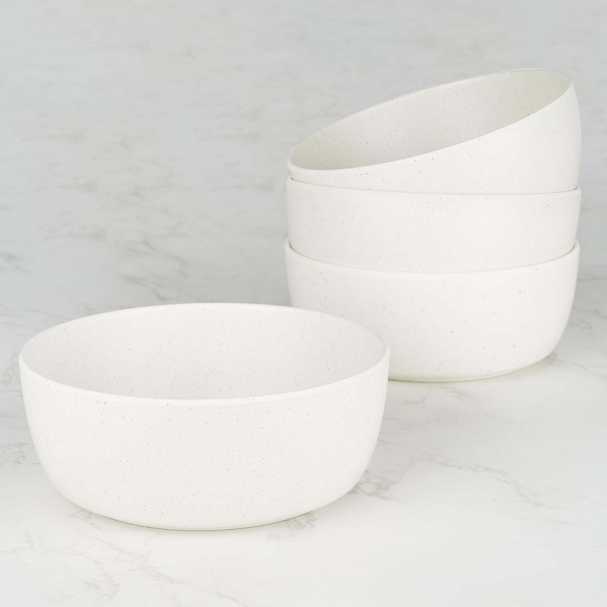 Minto Melamine Soup Bowl Set of 4 in Beige Colour