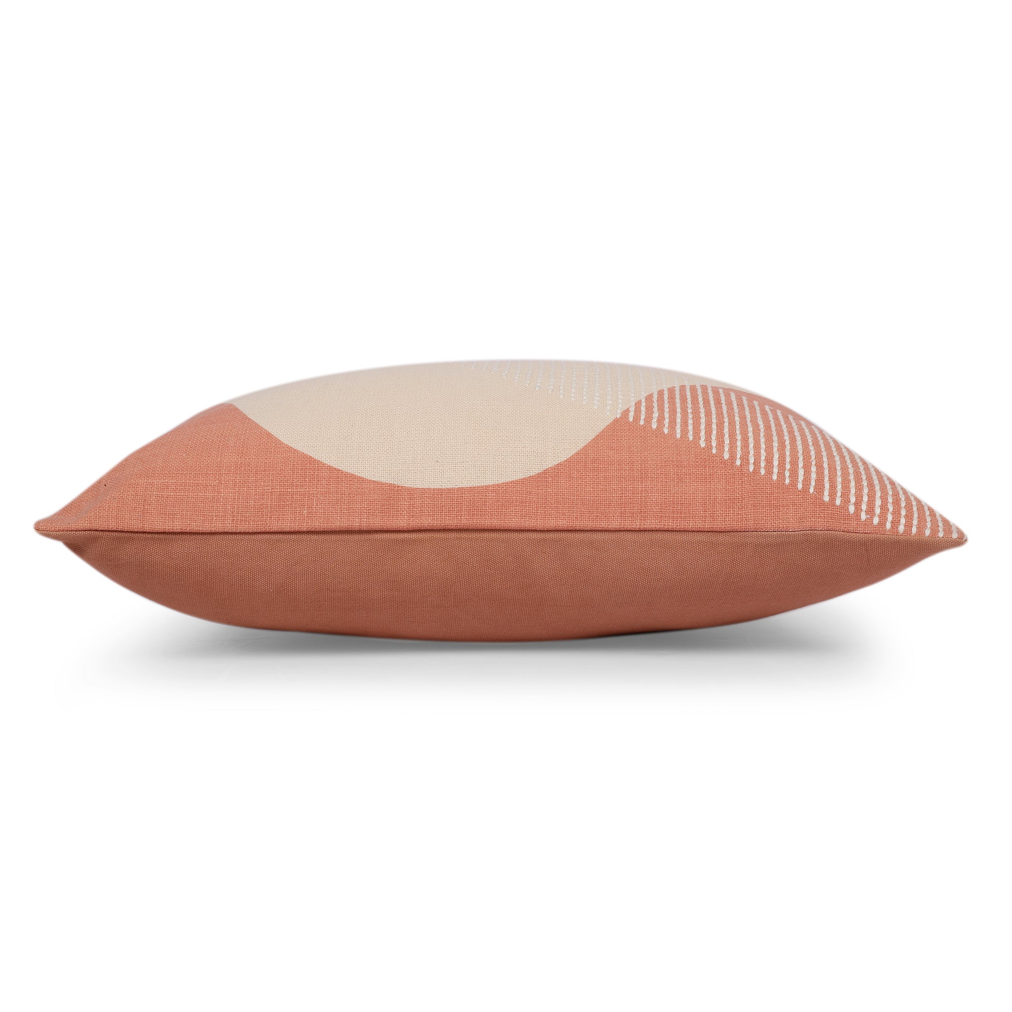 Modern Chic Cushion Cover Rust/Off White, 30X45cm