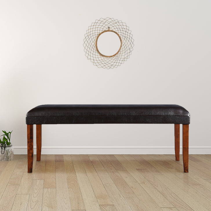 Eden Solidwood Dining Bench for 6 Seater in Brown Colour
