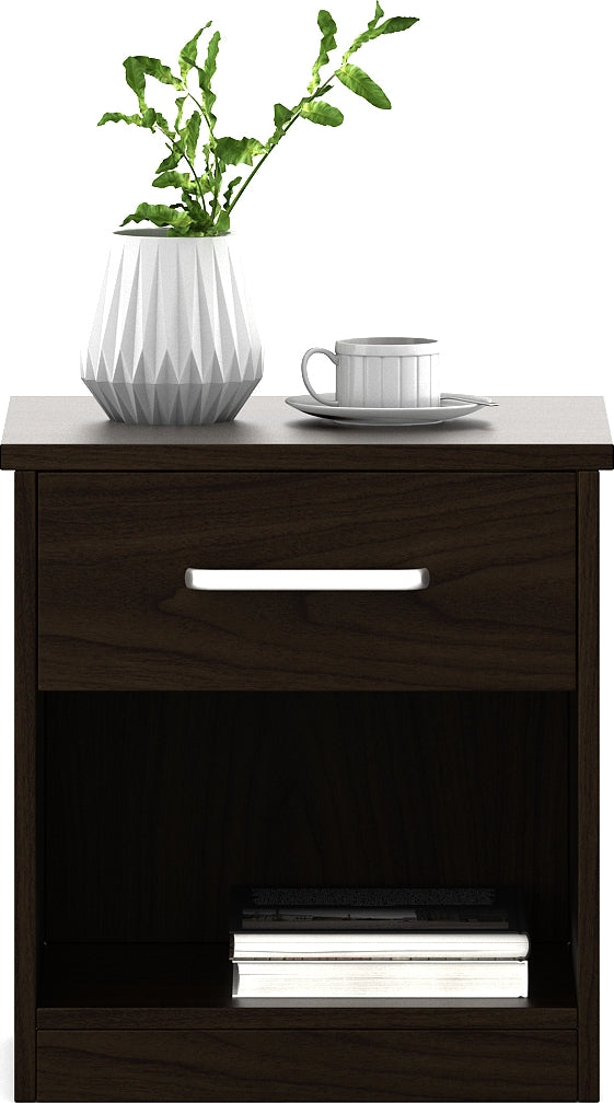 Magnum Night Stand in Urban Walnut Colour