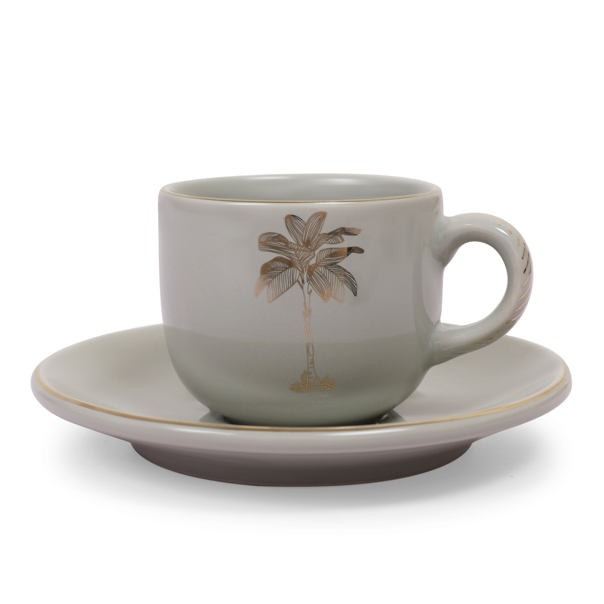 Living Essence Nelumbra CupSaucer 14.5cm Set of 2Pcs