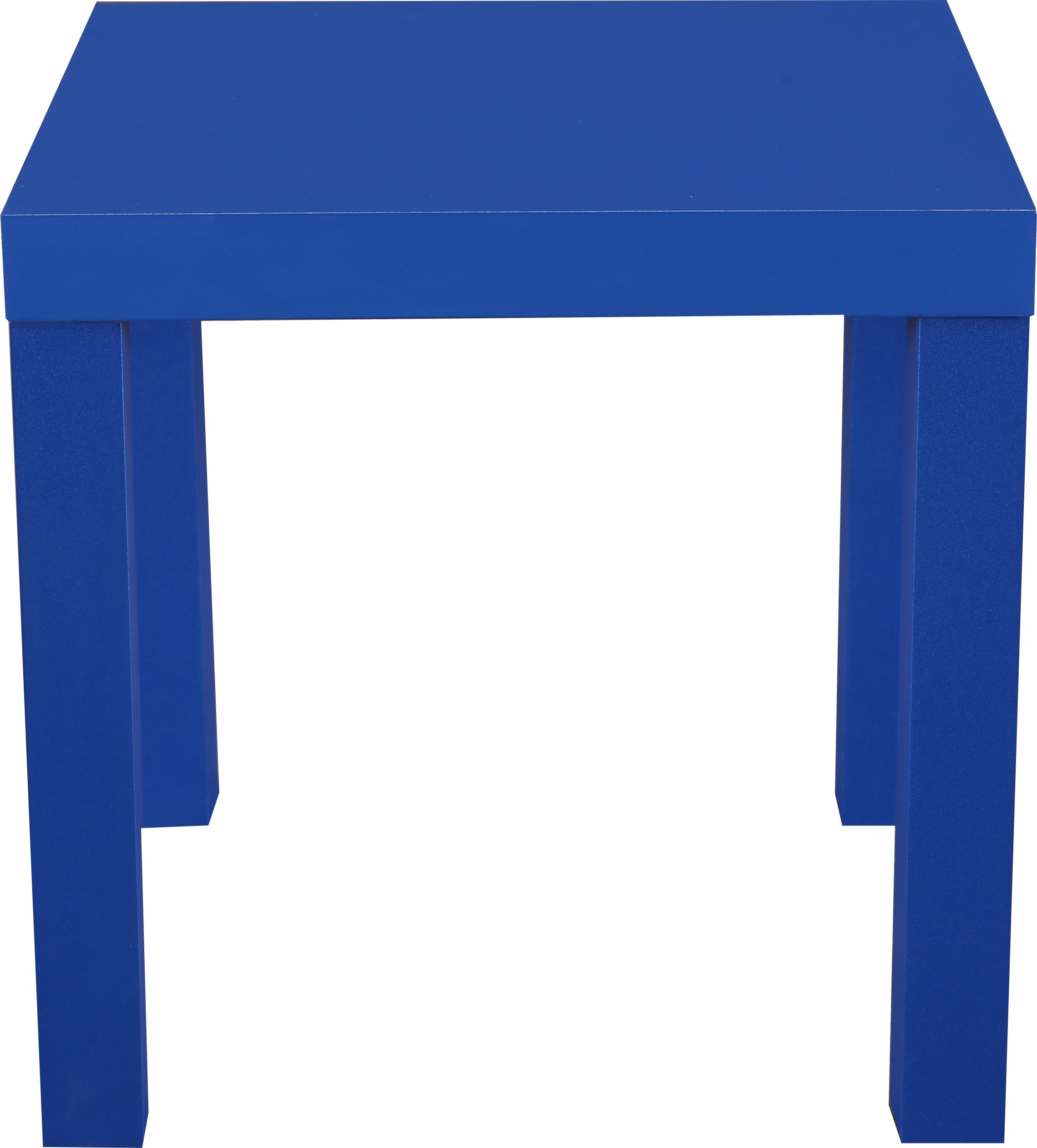 Larix Side Table in Blue Colour