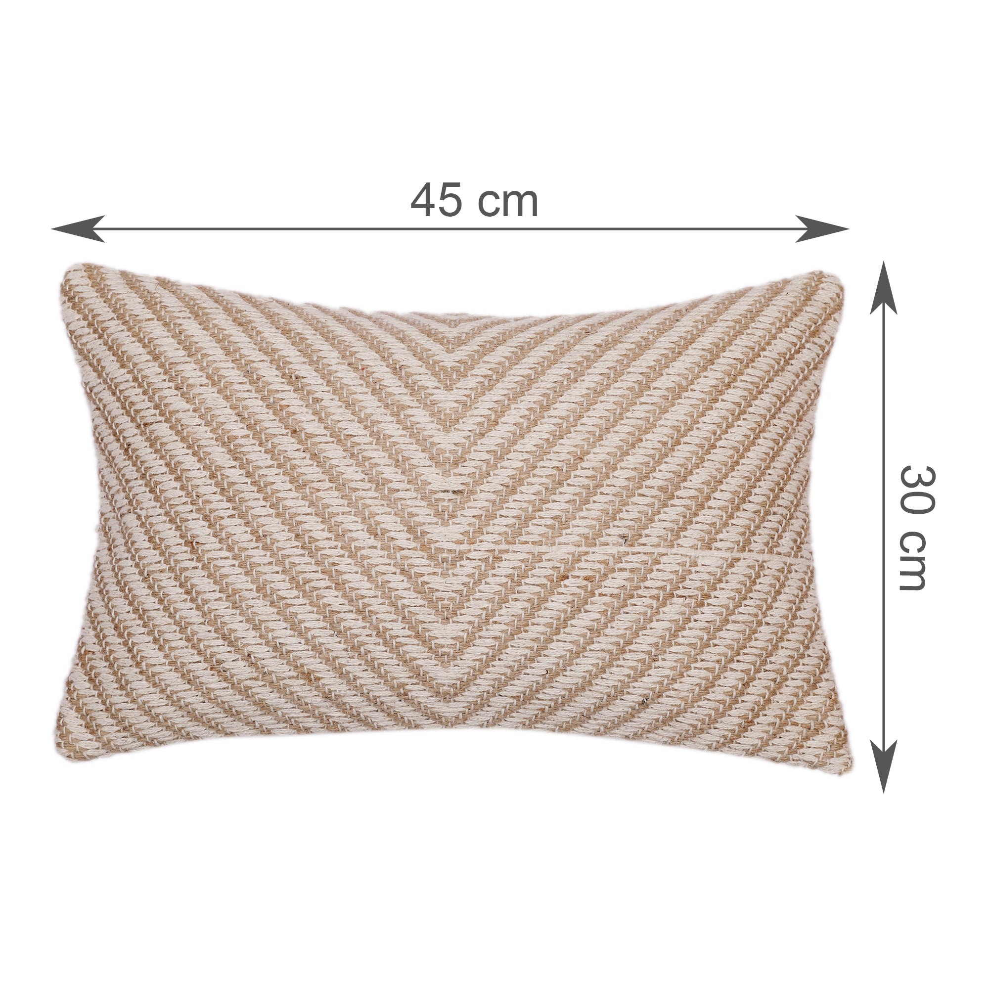 Modern Chic Cushion Cover Beige, 30X45cm