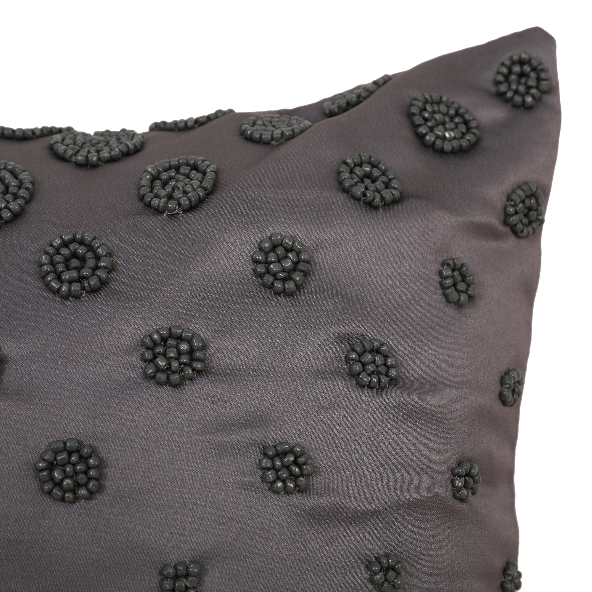 Swarna Cushion Cover Grey, 40x40cm