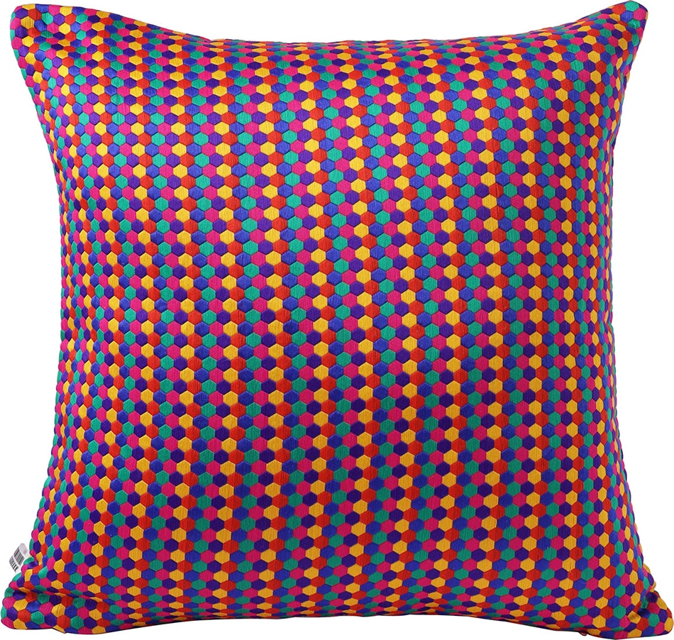 Julian Polyester Coushion Cover 40Cm X 40 Cm in Blush Colour