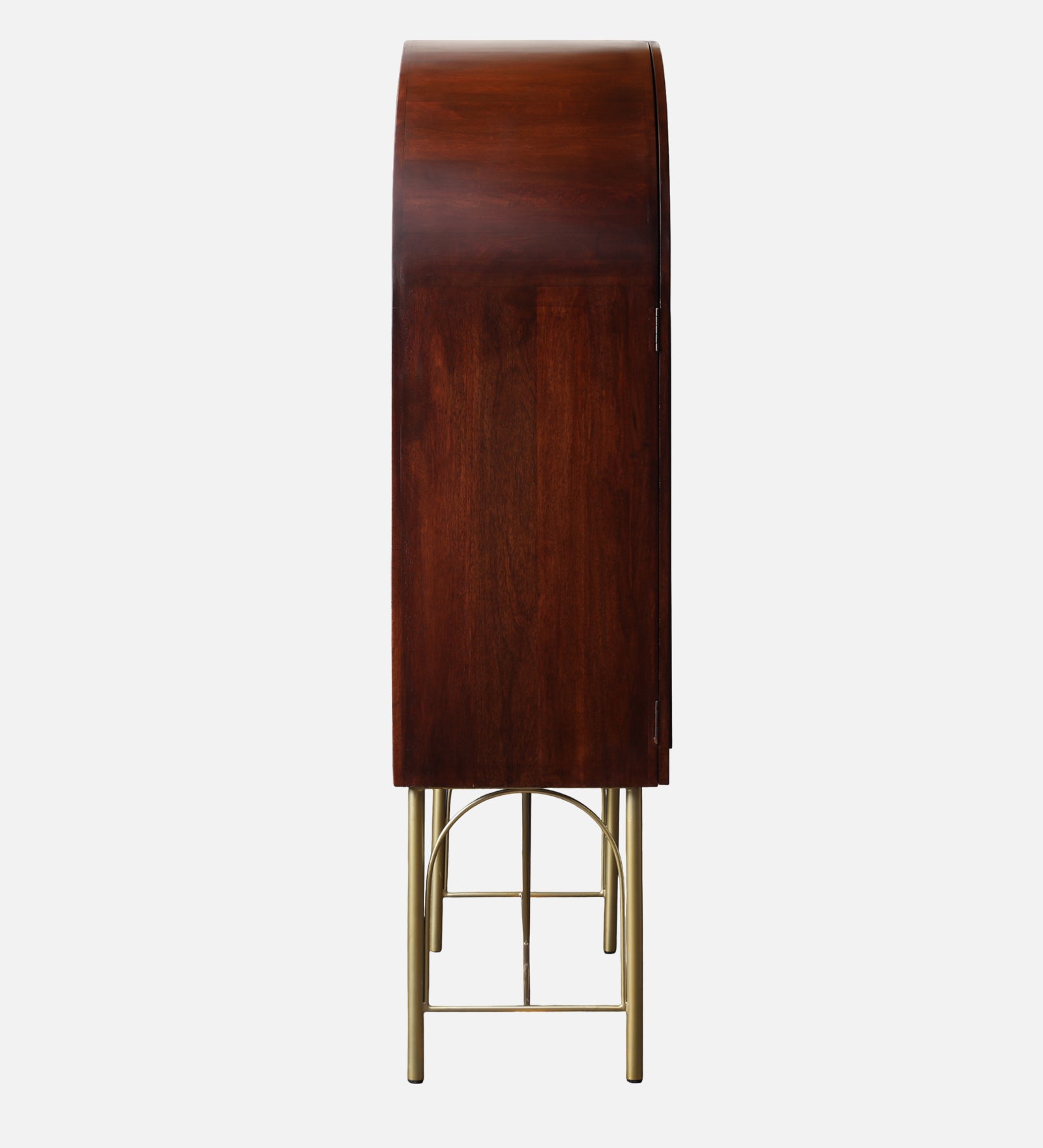 Cressida Solidwood Bar Unit in Walnut Colour