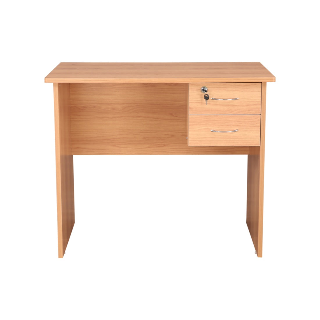 Simply Engineered Wood Study Table in Honey Colour