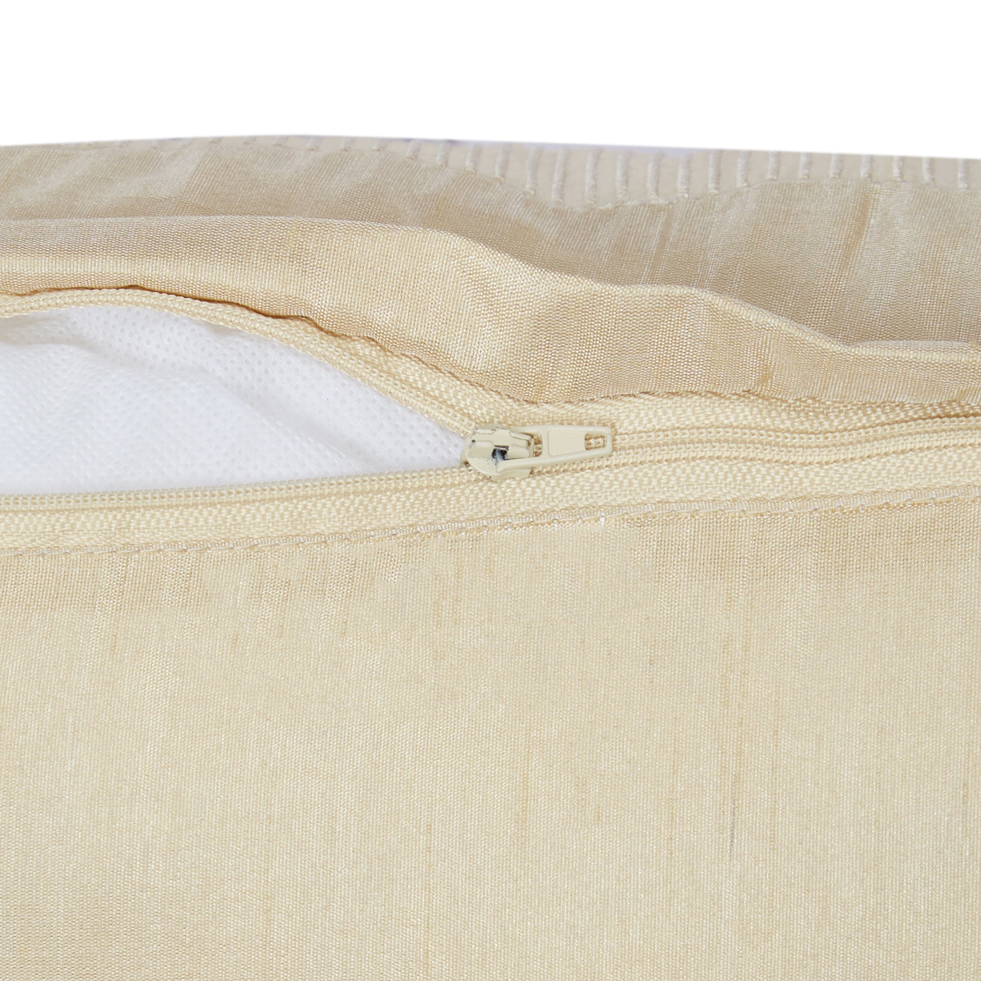 Modern Chic Polyester Cushion Cover 30x50 cm in Beige Colour