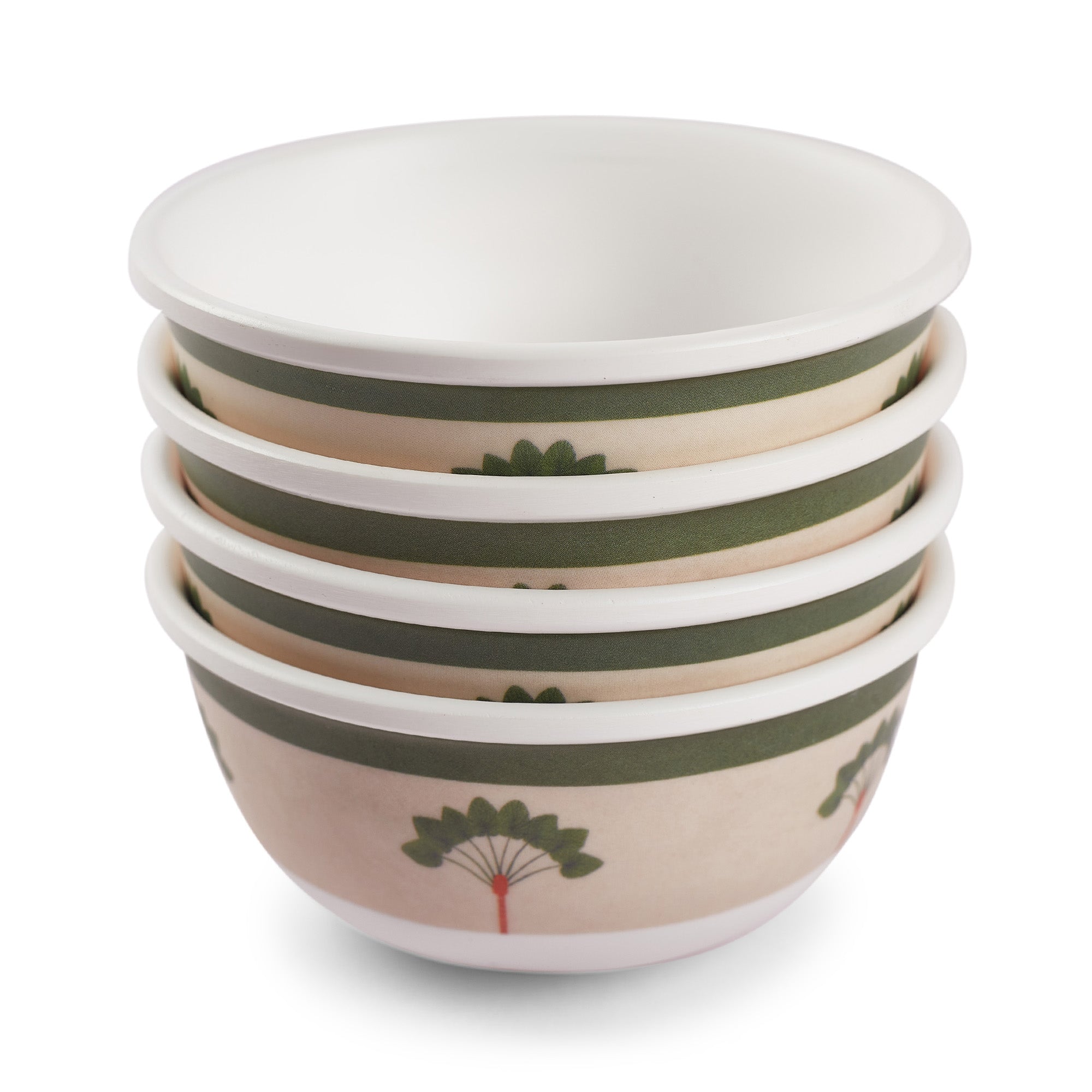 Living Essence Oasis Veg Bowl 4 inch Set of 4Pcs