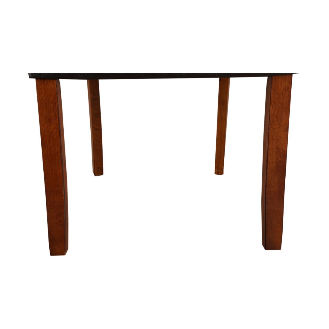 Eden Marble Finish Top 4 Seater Dining Set in Brown Colour