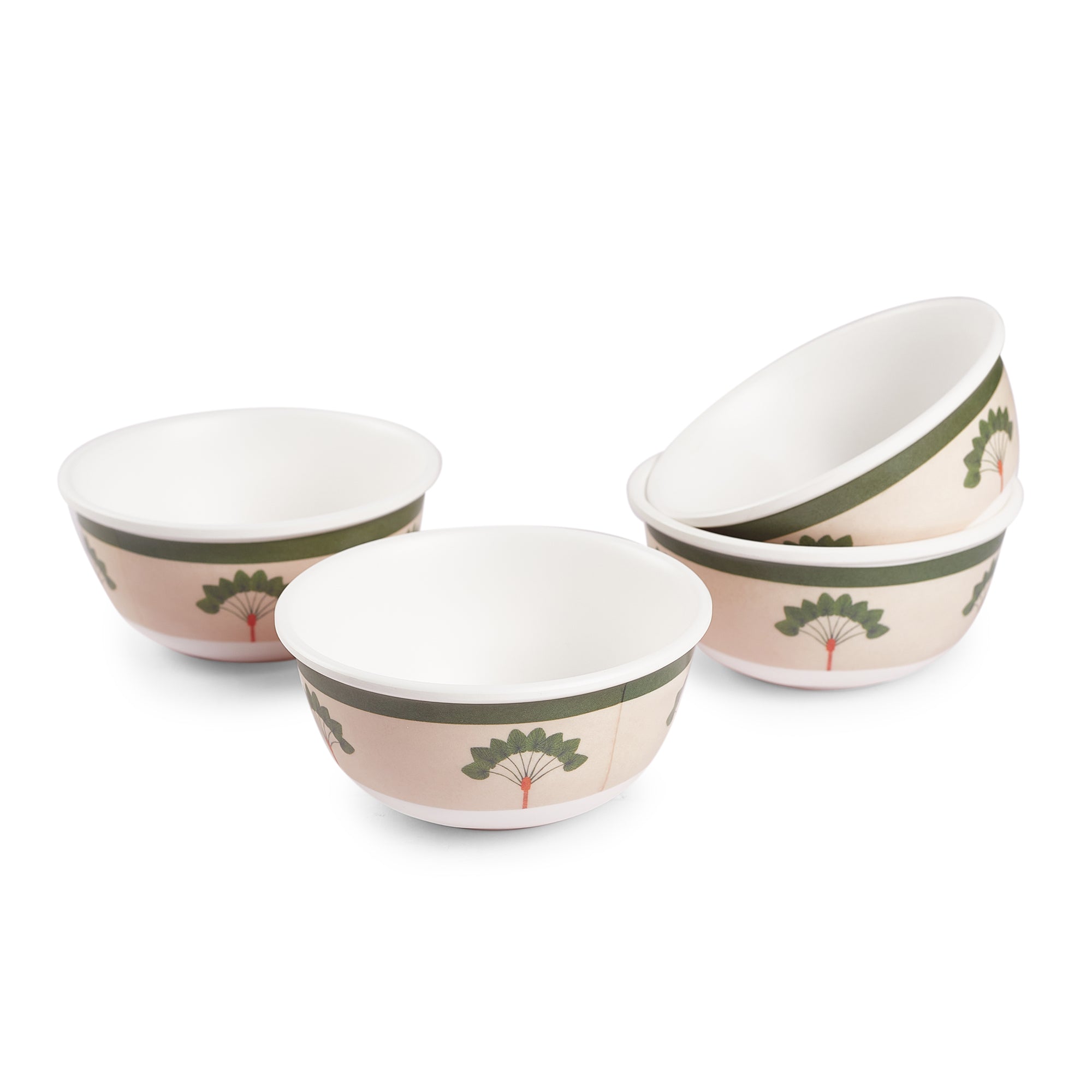 Living Essence Oasis Soup Bowl 4.5 inch Set of 4Pcs