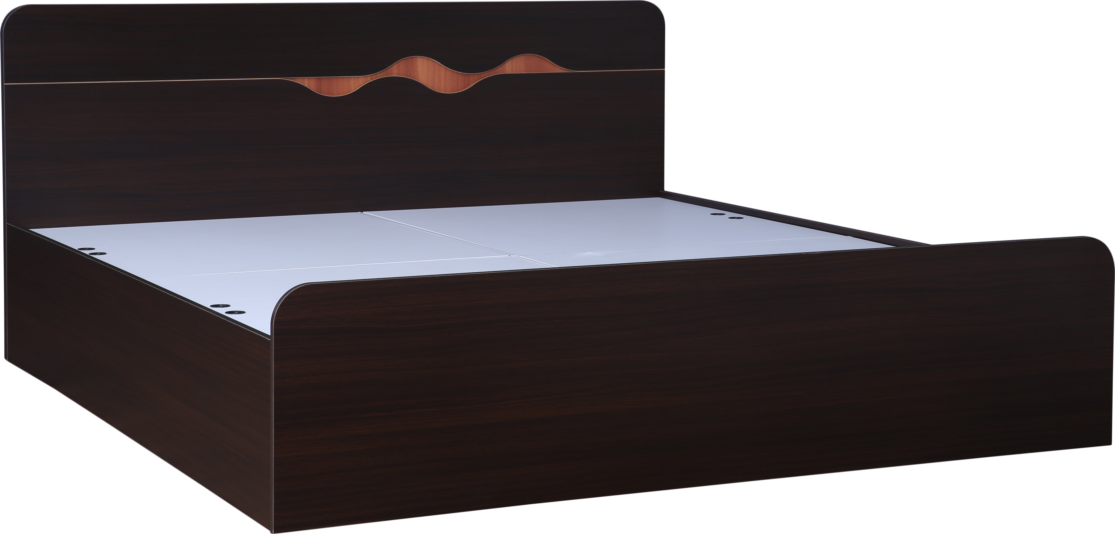 Swirl King Bed With Box Storage