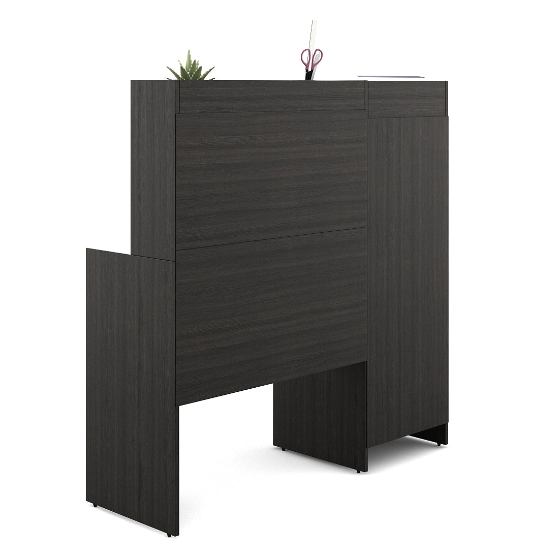 Venus Engineered Wood Study Table in Wenge Colour