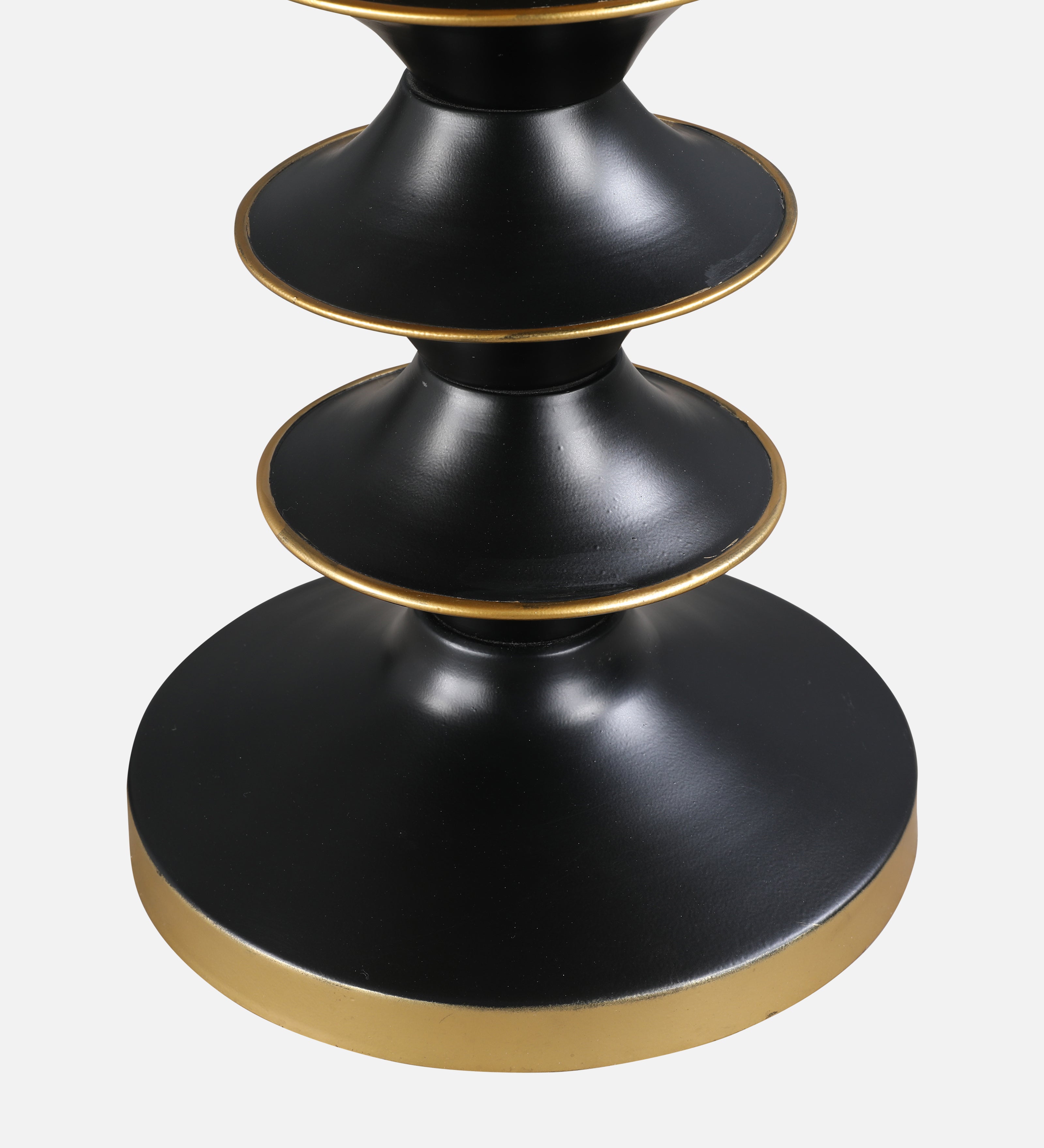 Rufus Metal Table in Black & Gold Colour