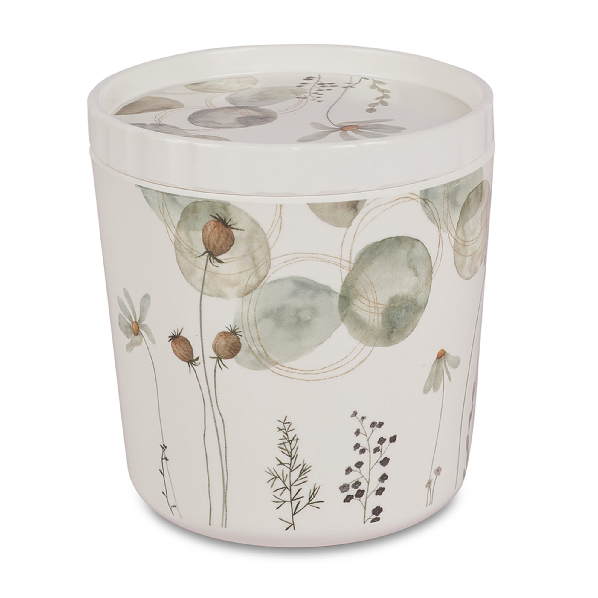 Zinnea Melamine Jar Set of 2 in Multi Colour by Servewell