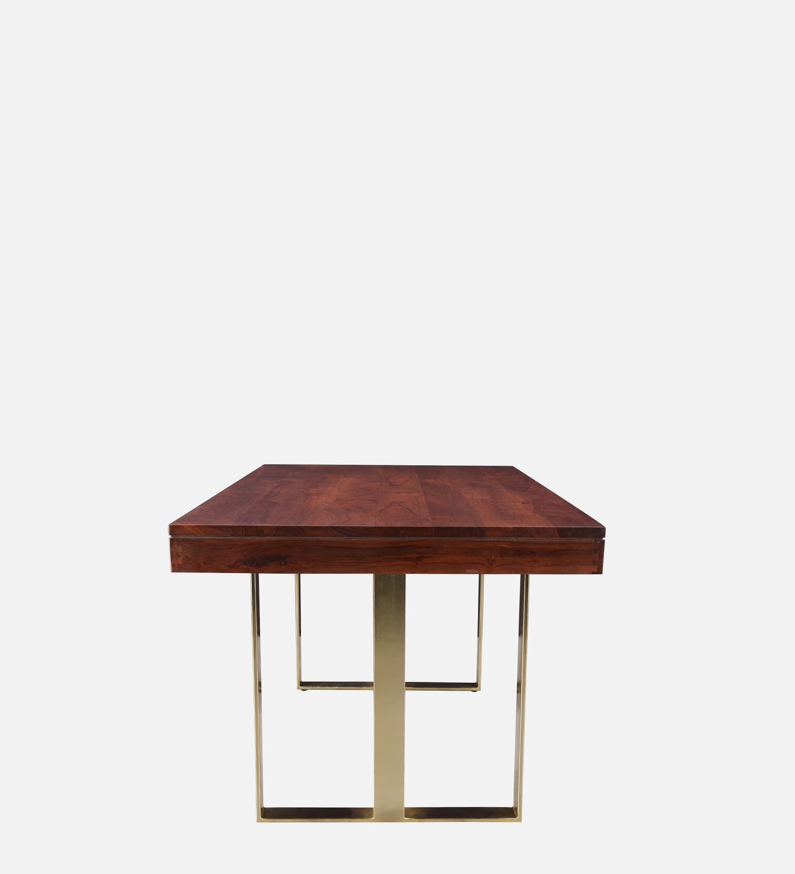 Marvis Sheesham Wood(Rosewood) Six Seater Dining Table in Walnut Colour