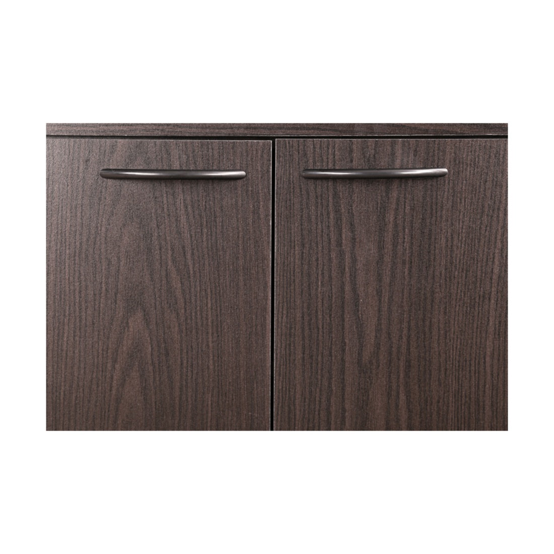 Penelope Engineered Wood Multipurpose Cabinet in Walnut Colour