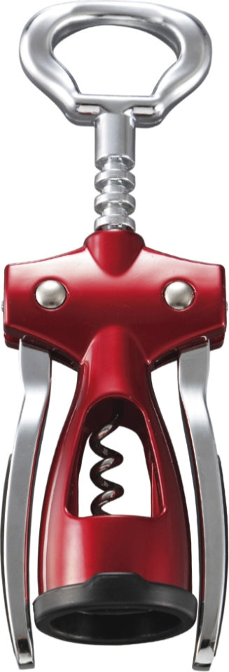 Wine Cork Screw (Wing) Stainless steel Wine Cork Screw in Red Colour