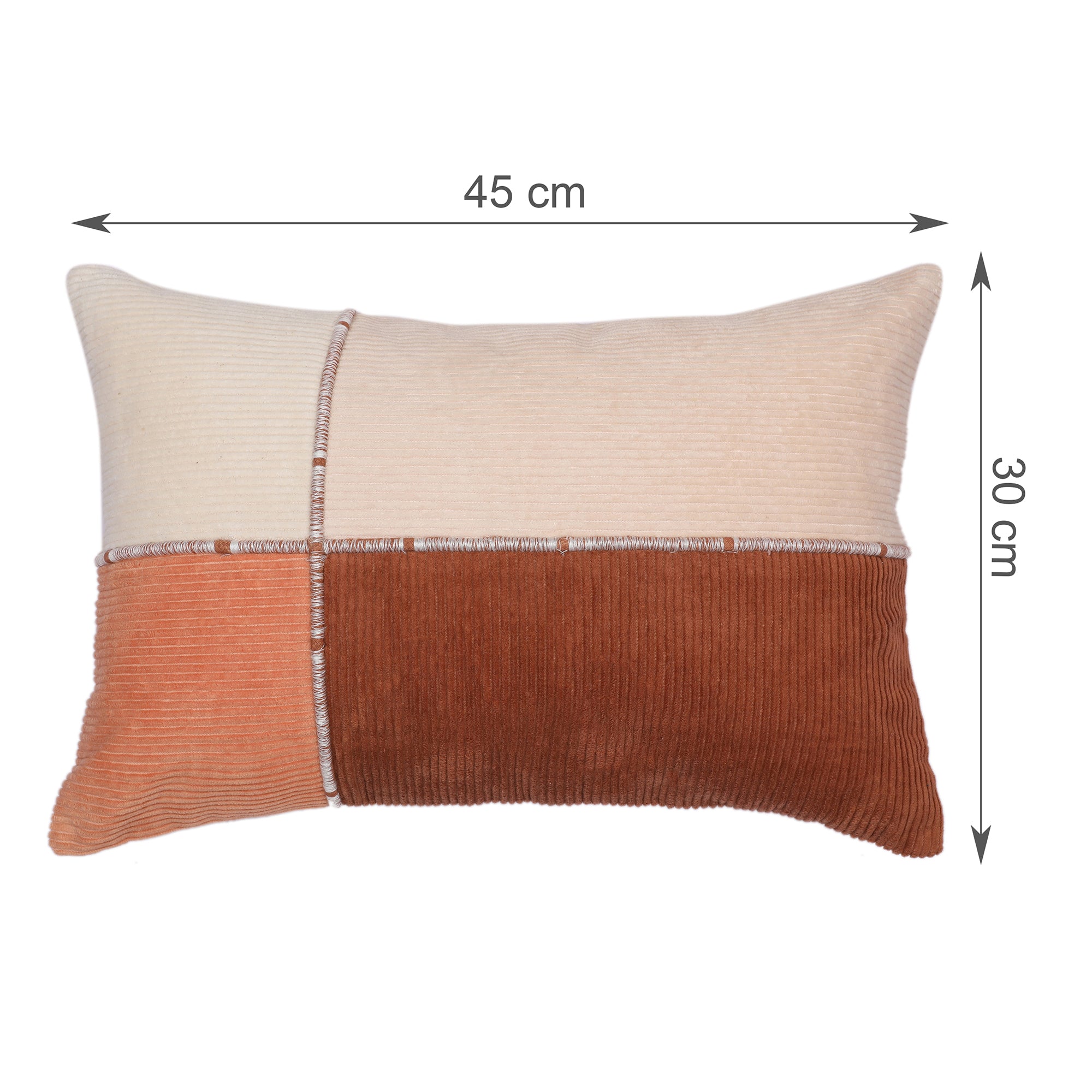 Modern Chic Cushion Cover Rust, 30X45cm