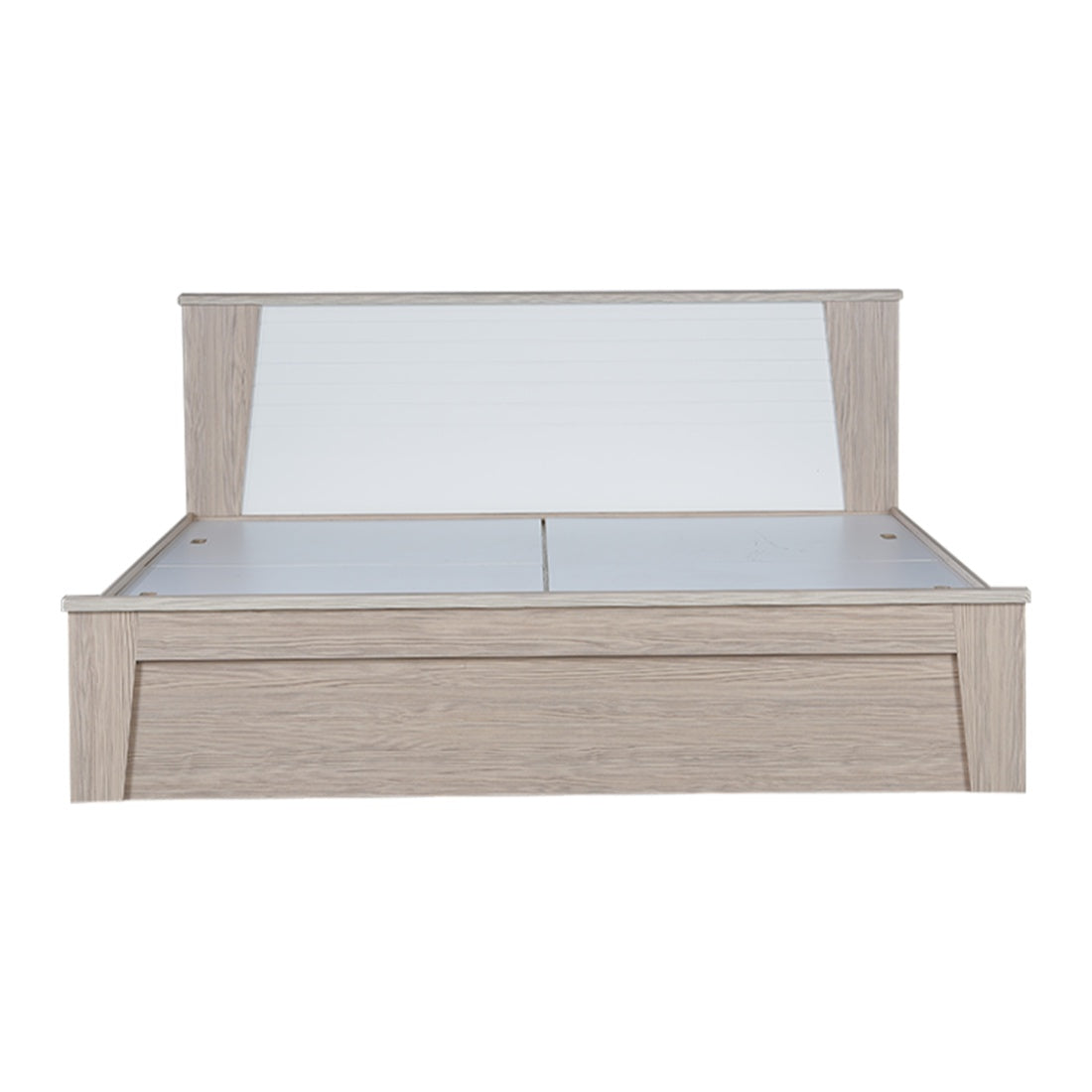 Ambra King Bed with Box storage in Oak Colour