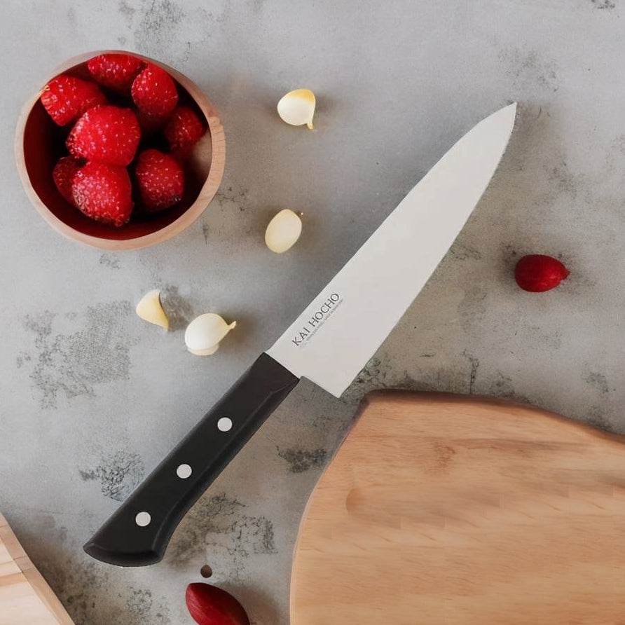 Hocho Chef Stainless steel Knife in Black Colour
