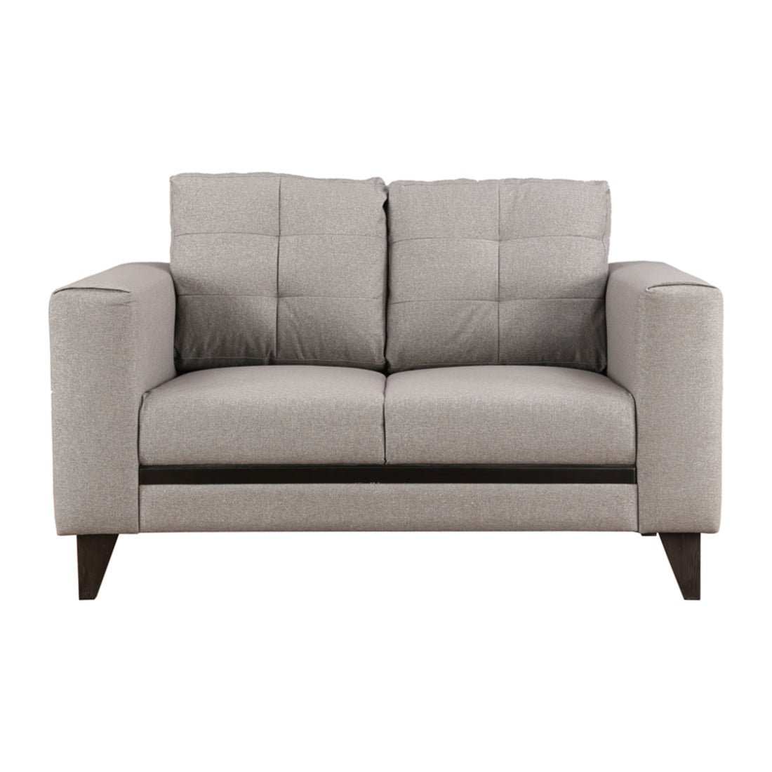 Garcia Fabric 2 Seater Sofa in Grey Colour