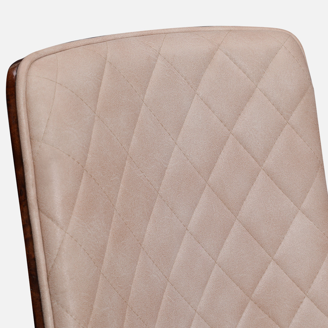 Delphine Dining Chair Set of 2 in Walnut Colour