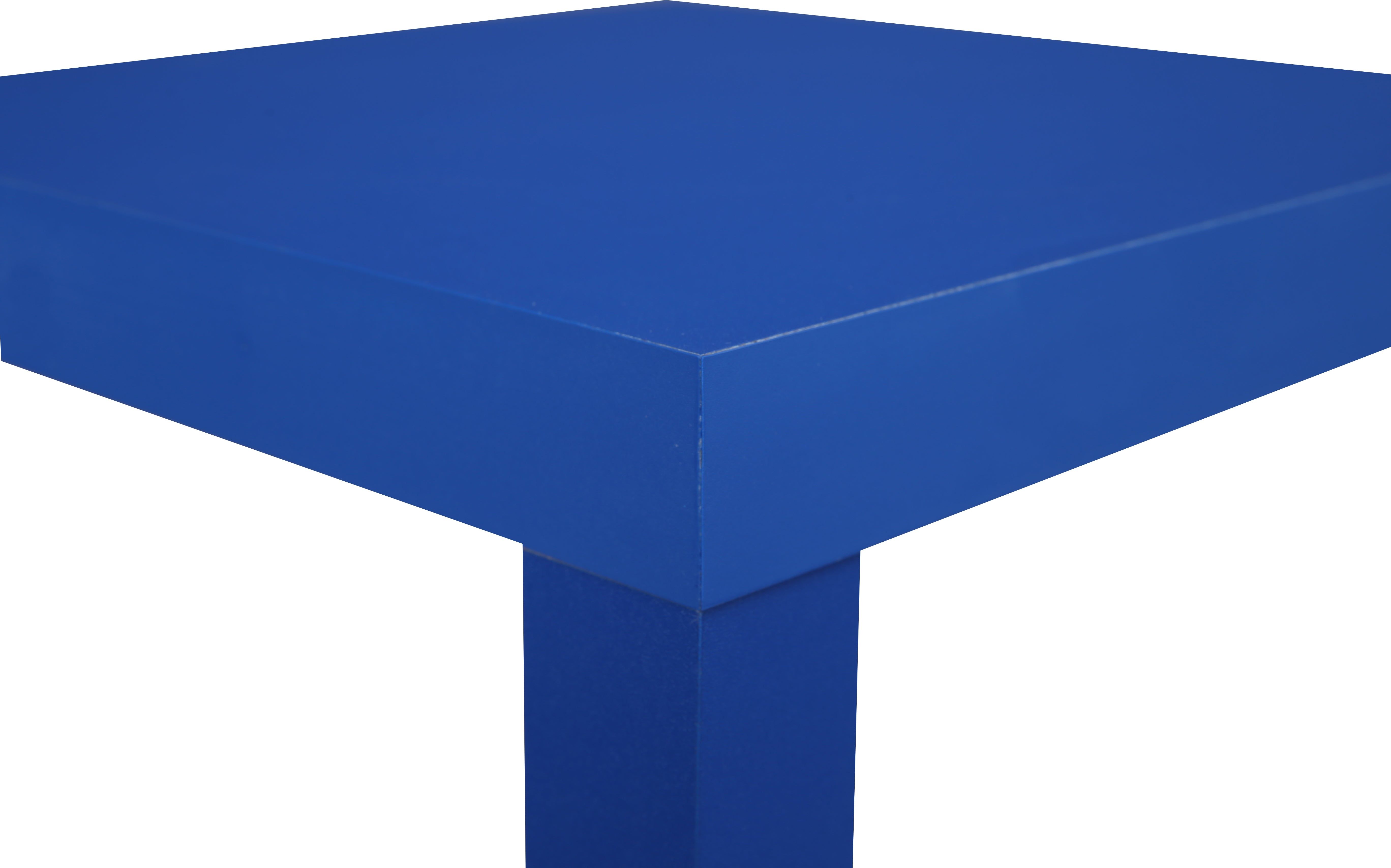 Larix Side Table in Blue Colour