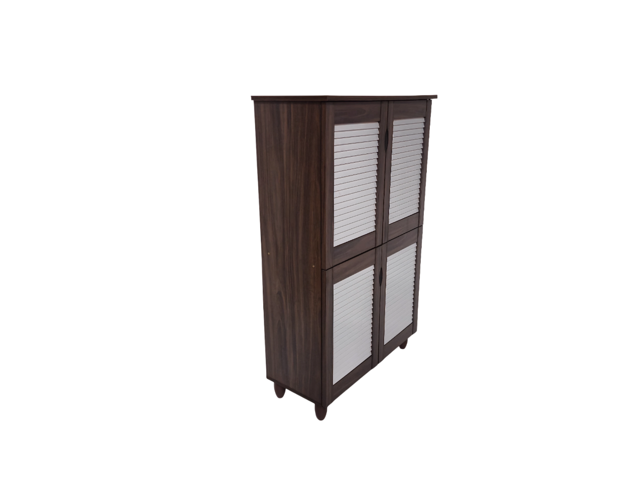 Gayle 4 Door Shoe Rack White