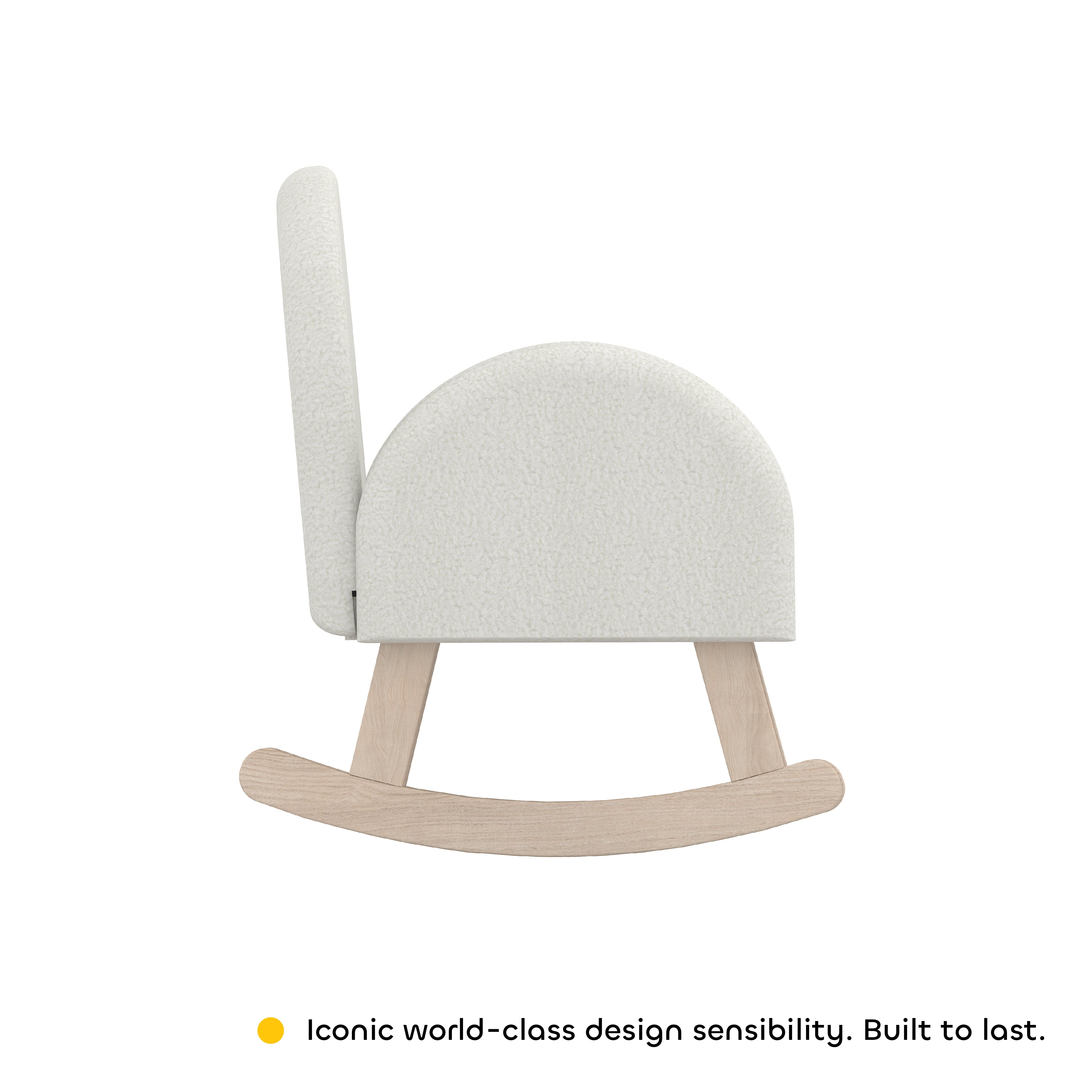 Rockabye Kids Rocking Chair in Frosty White Colour