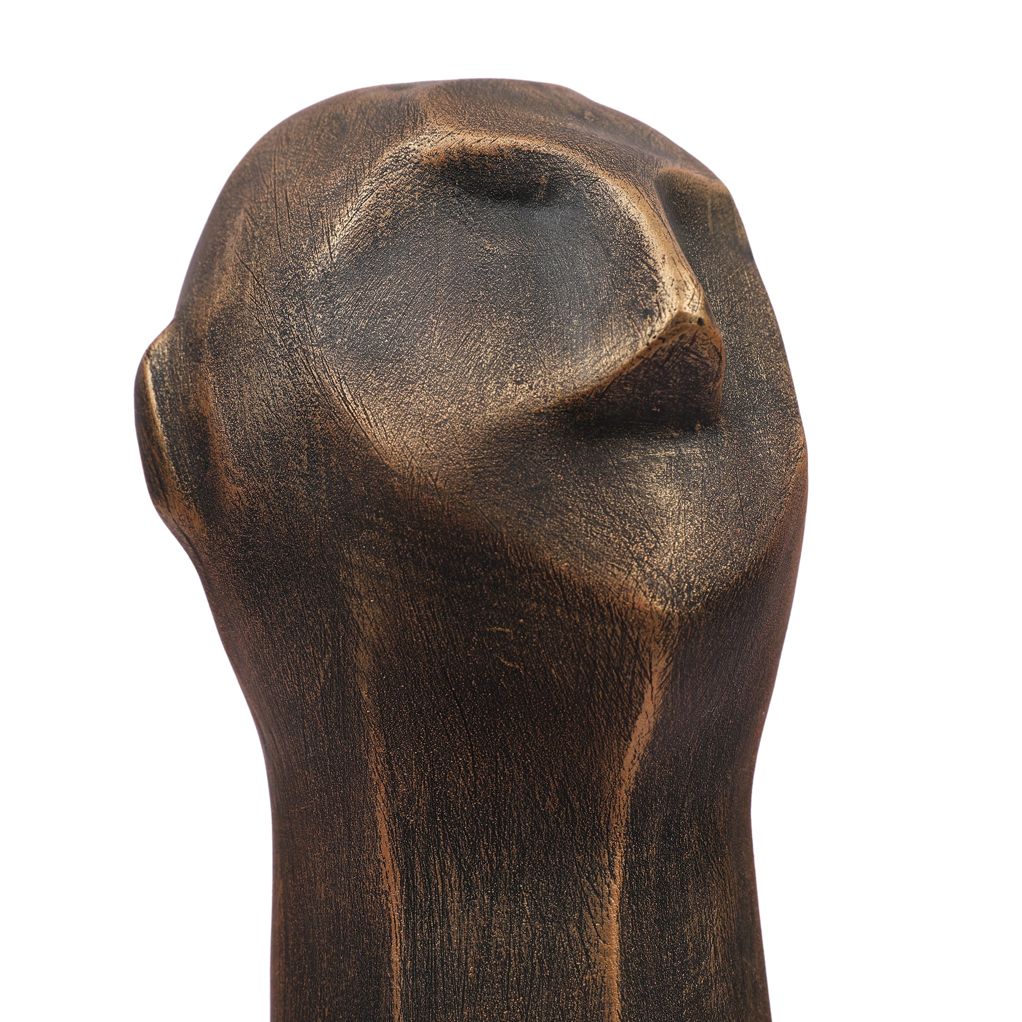 Stella Antique Finish Polyresin Male Abstract Facial Table D&eacute;cor